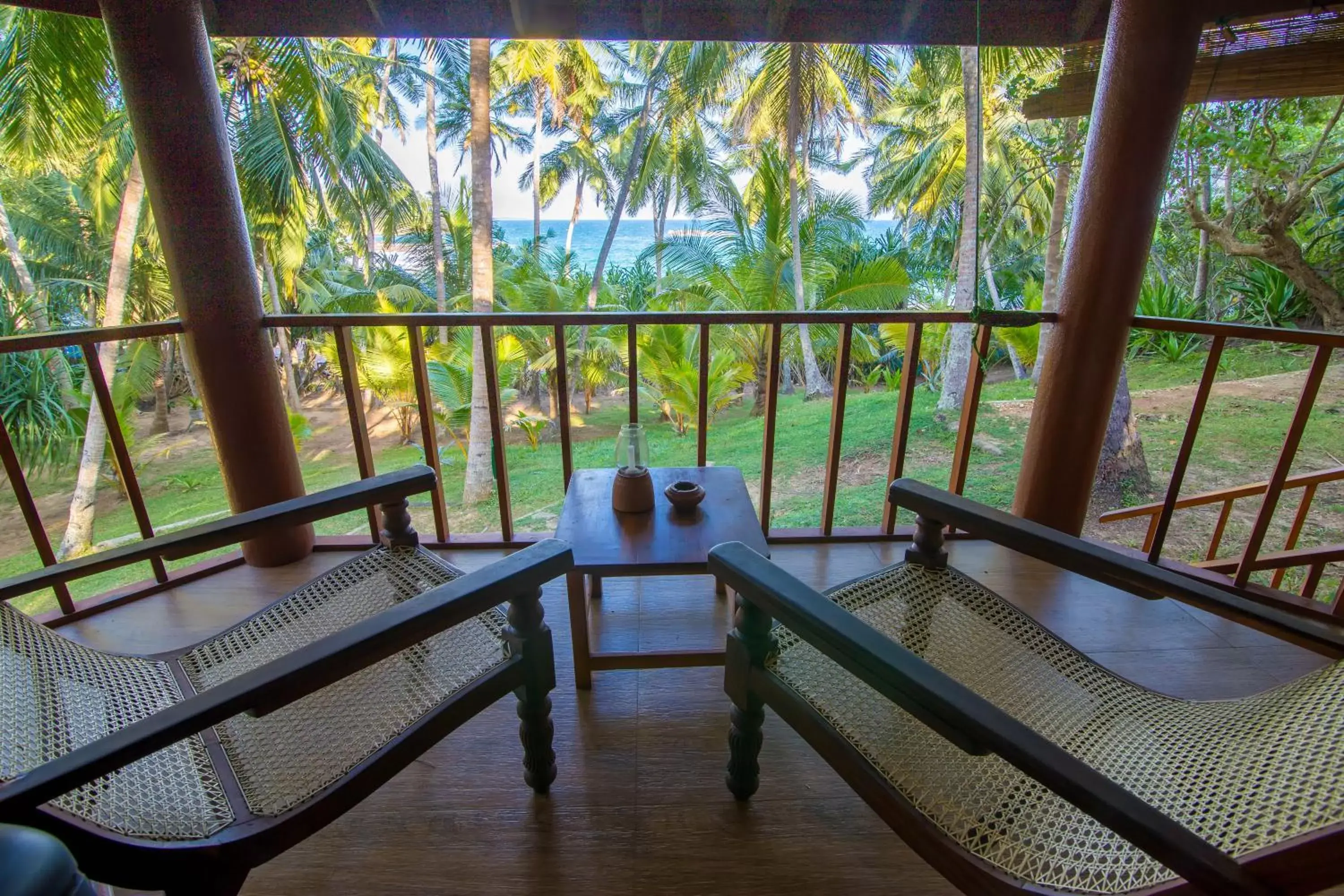 View (from property/room), Balcony/Terrace in Palm Paradise Cabanas & Villas Beach Resort