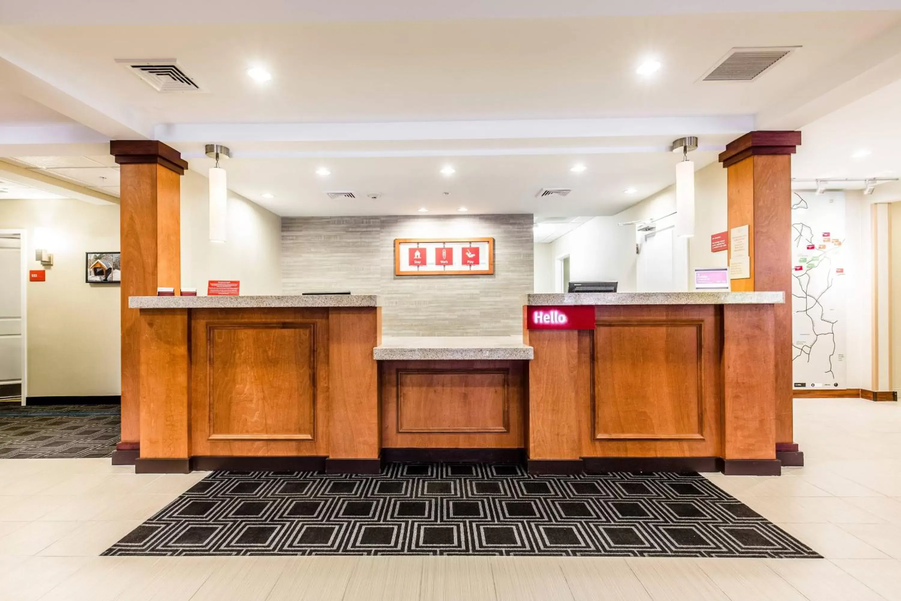 Lobby or reception, Lobby/Reception in TownePlace Suites by Marriott Gilford