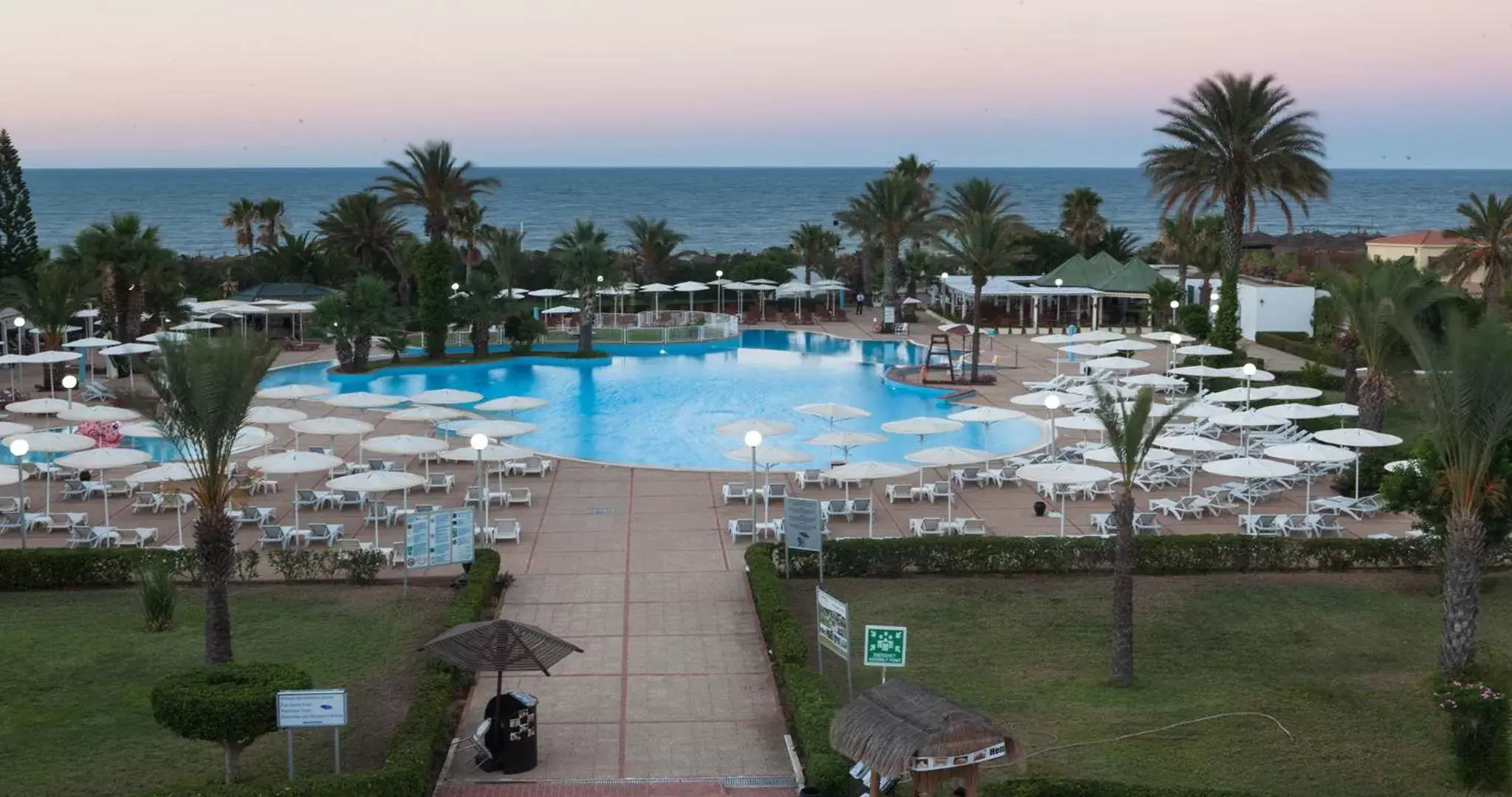 Pool View in El Mouradi Palm Marina