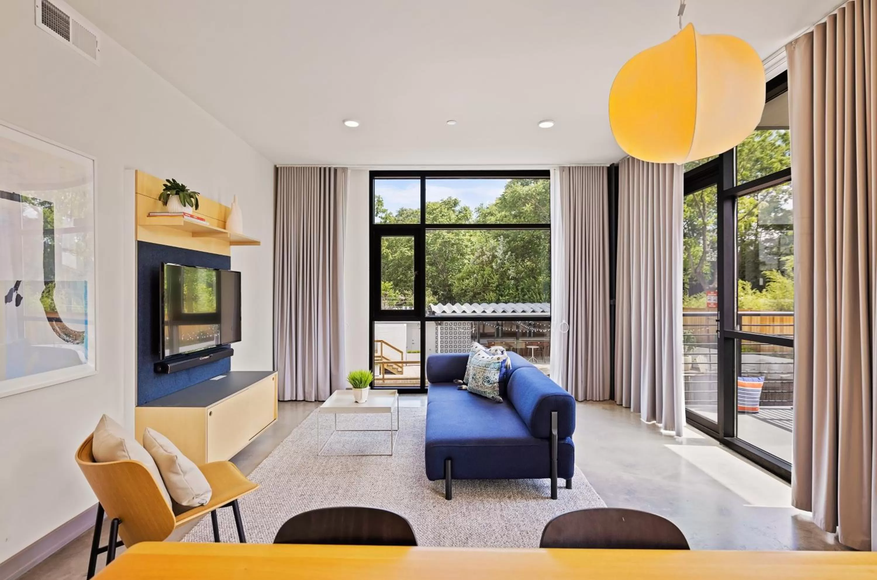 Living room in Placemakr Wedgewood-Houston - South Nashville