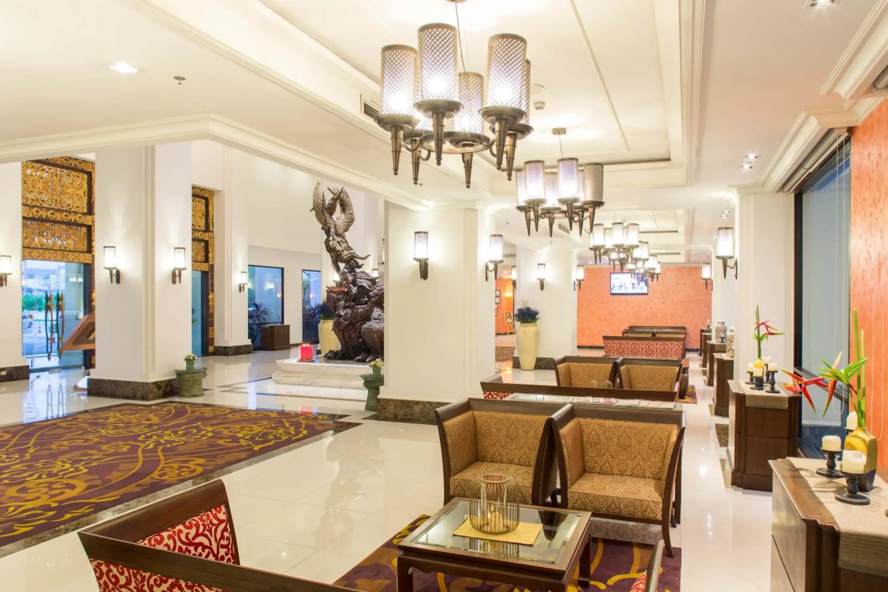 Lobby or reception, Lobby/Reception in Mida Grande Hotel Dhavaravati Nakhon Pathom