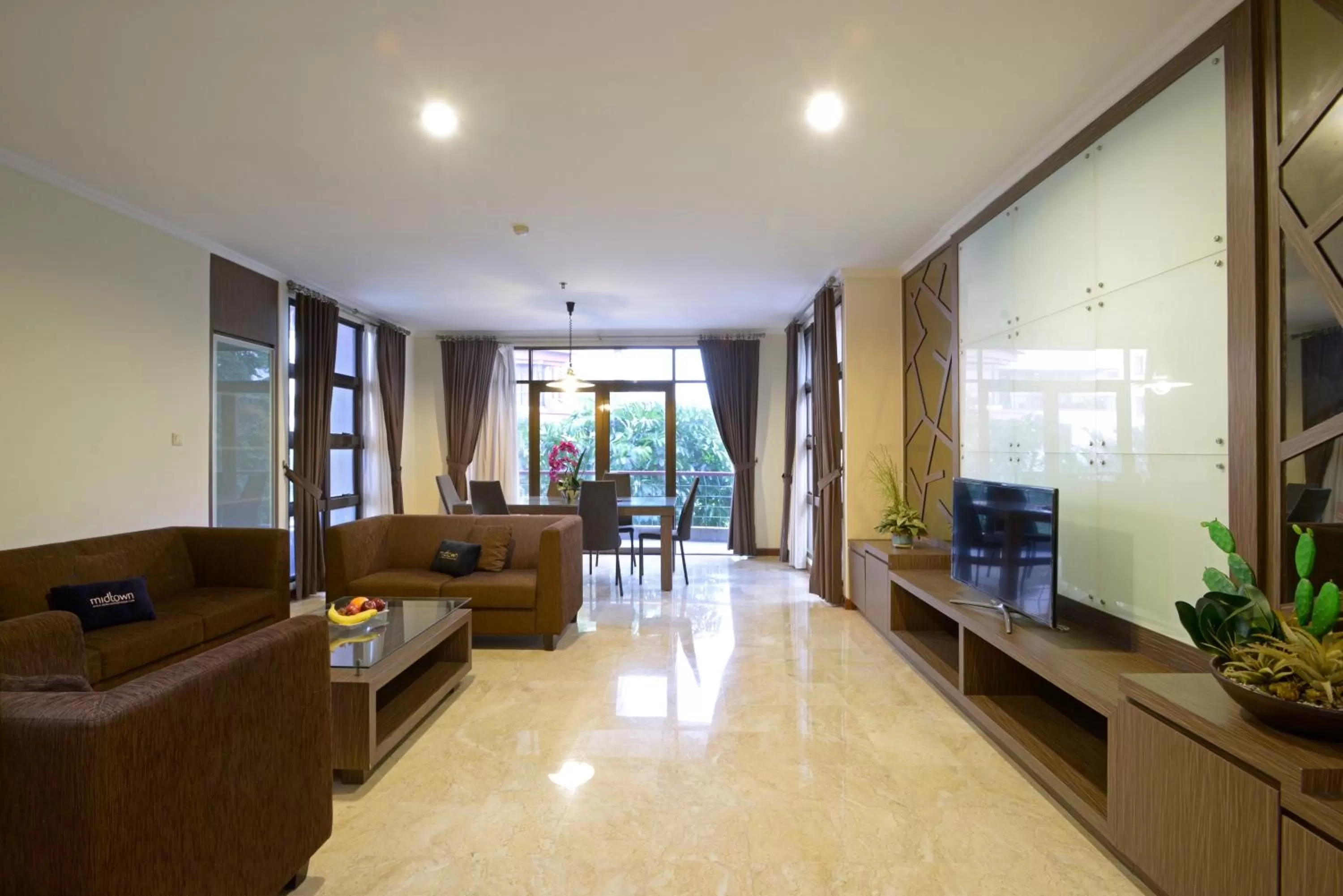 Living room in Midtown Residence Simatupang Jakarta