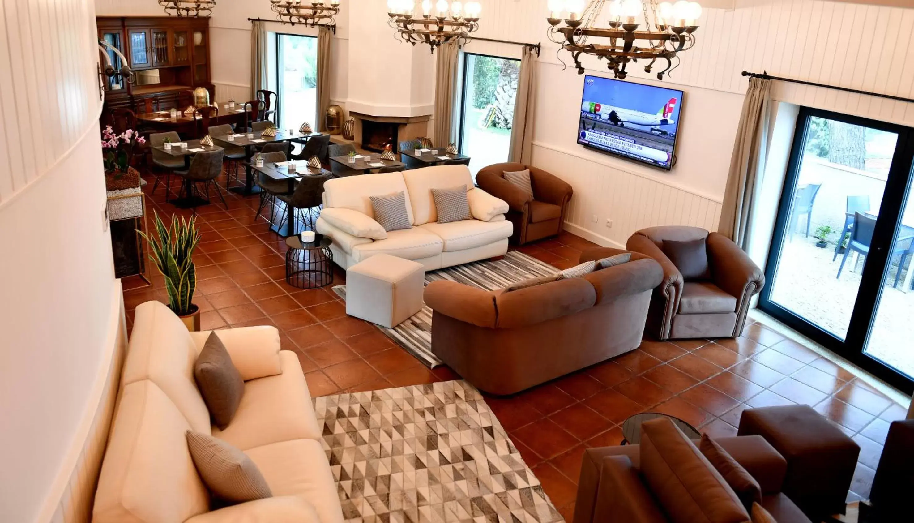 Living room, Seating Area in Casa das Carpas