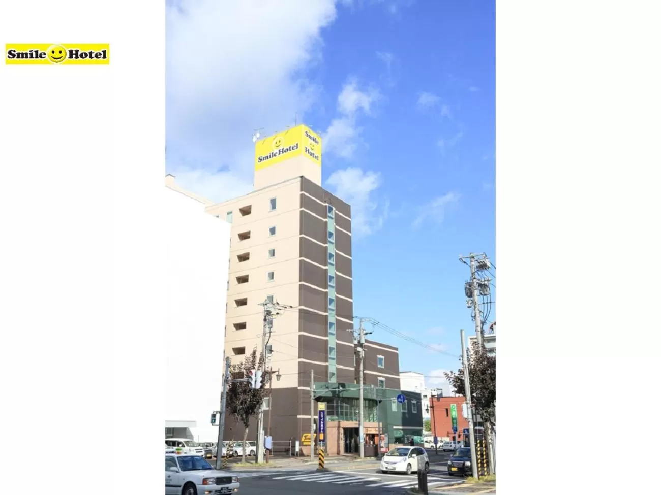Property building in Smile Hotel Asahikawa