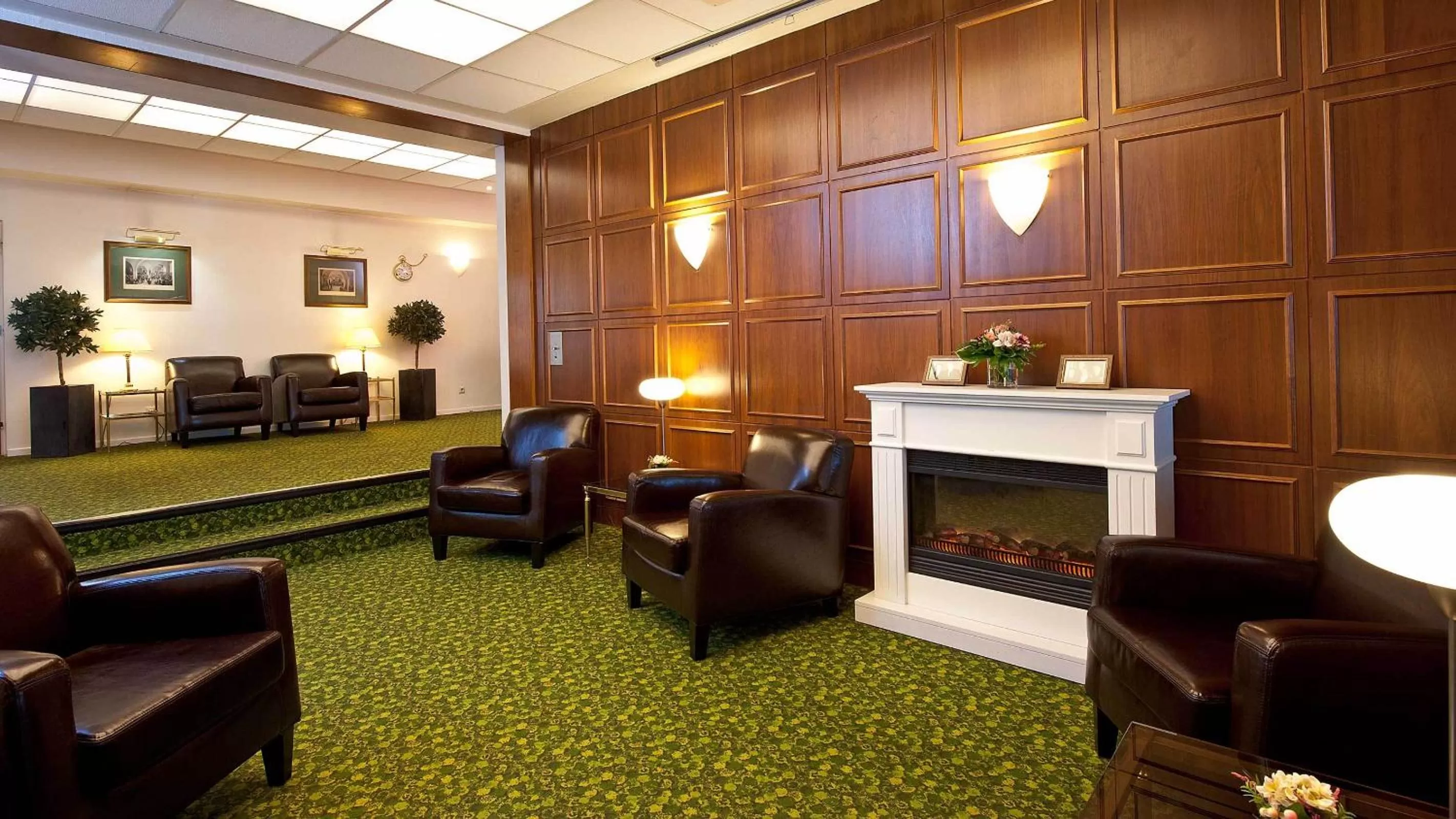 Lobby or reception in Hotel Westfalia