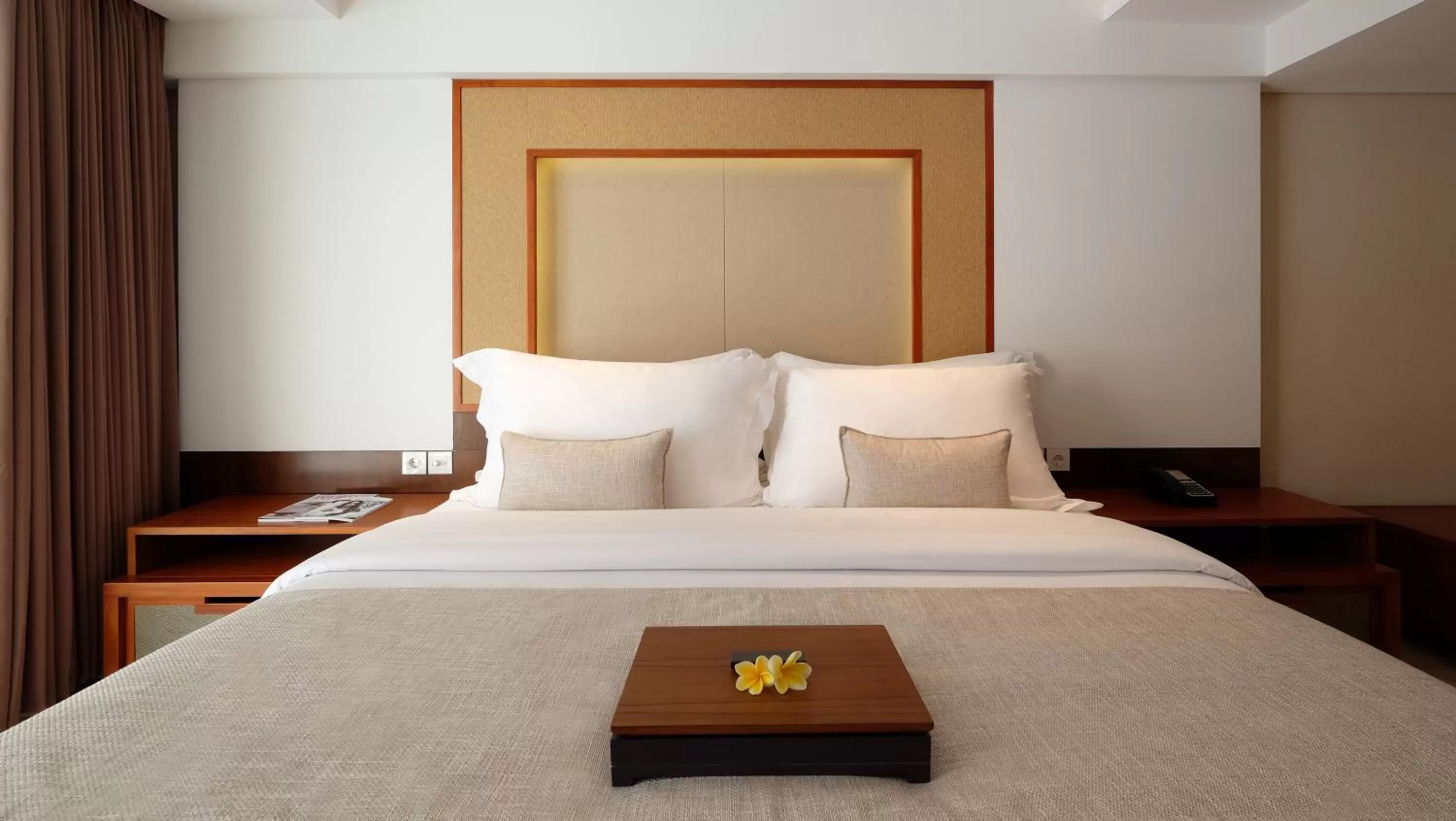 Bed in The Bandha Hotel & Suites