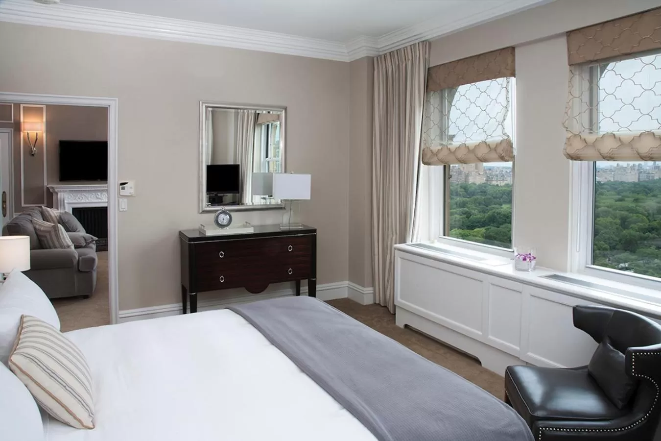 Bed in The Sherry Netherland