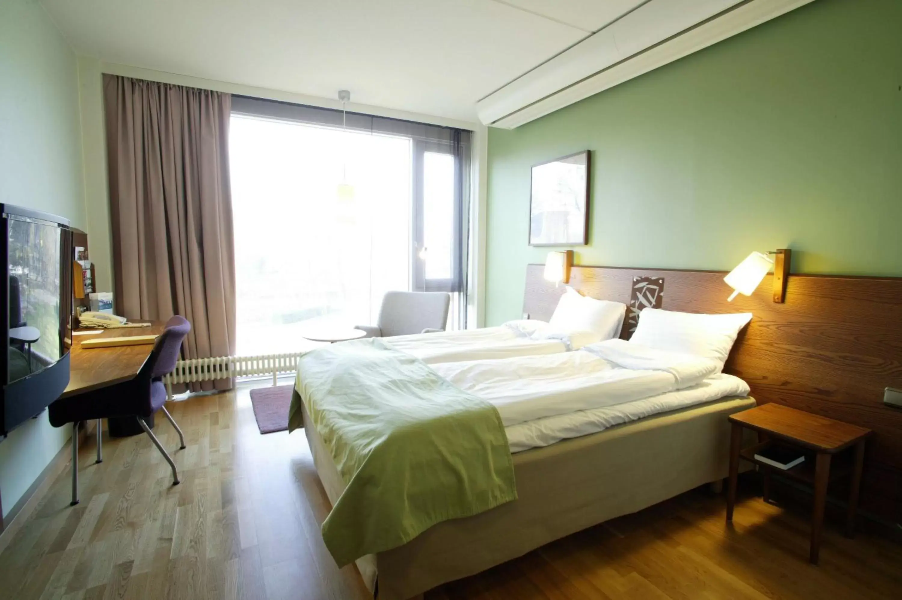 Photo of the whole room, Bed in Scandic Linköping City