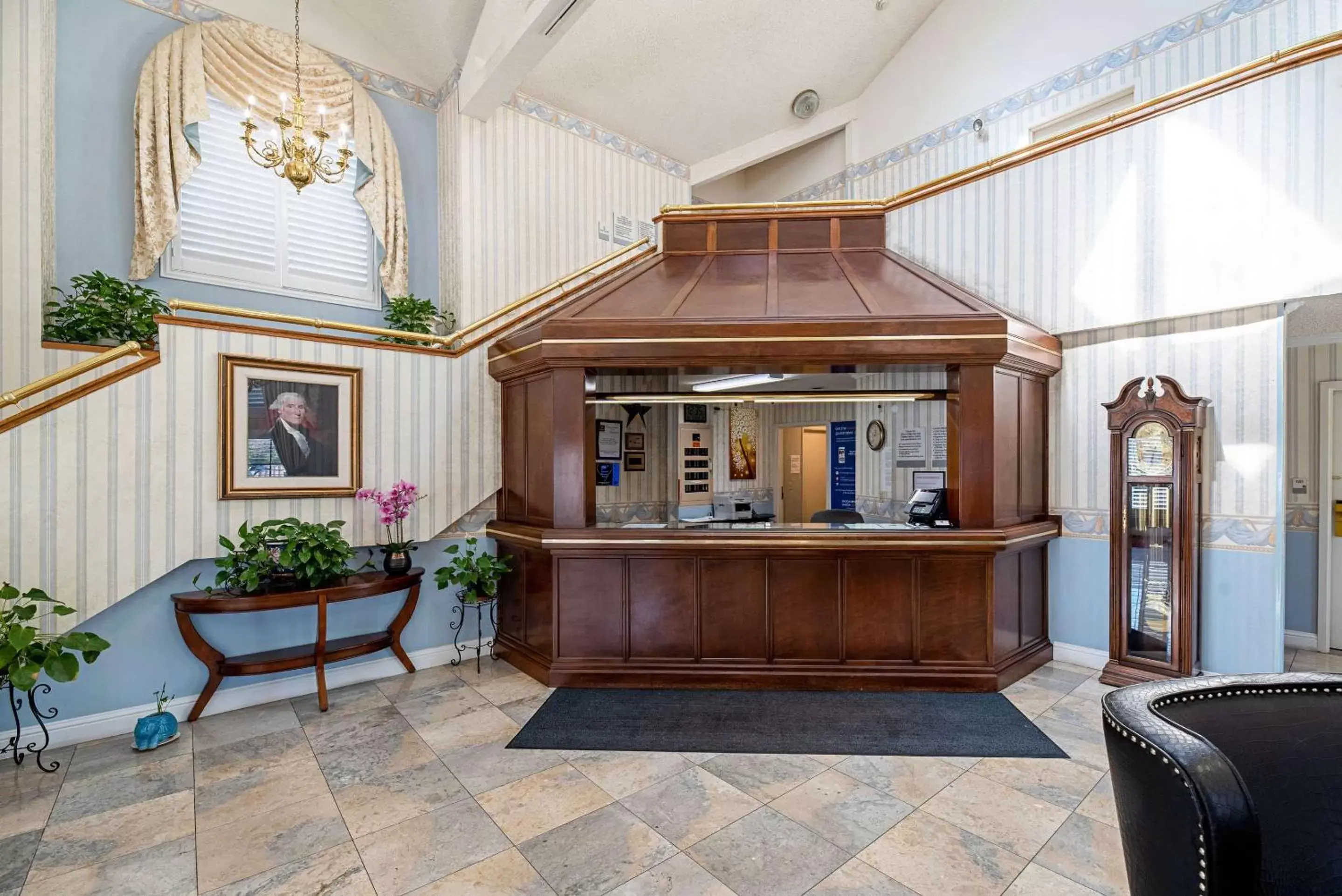 Lobby or reception in Clarion Inn Silicon Valley Lobby or reception in Clarion Inn Silicon Valley