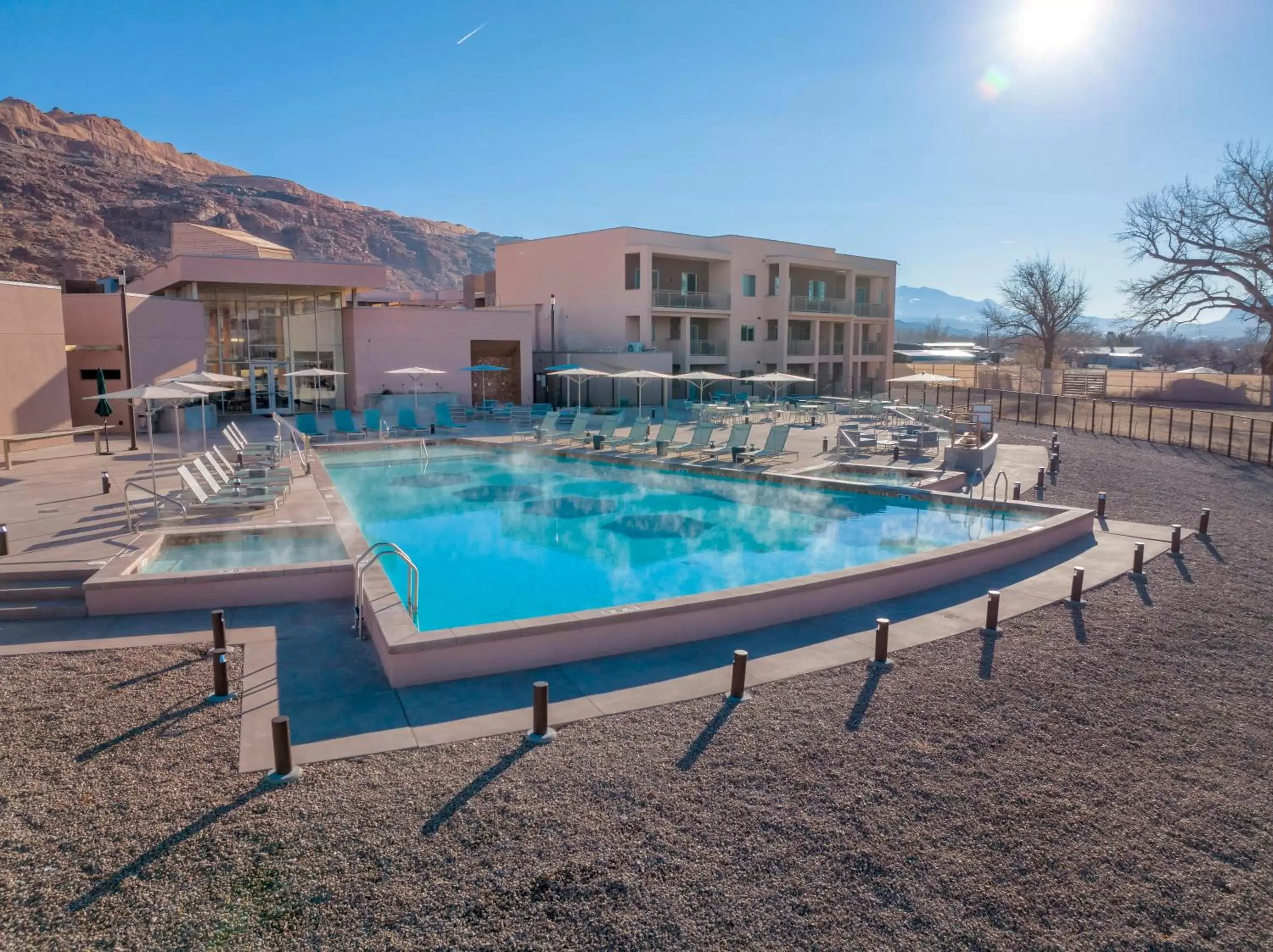 Property building, Swimming Pool in The Moab Resort, WorldMark Associate