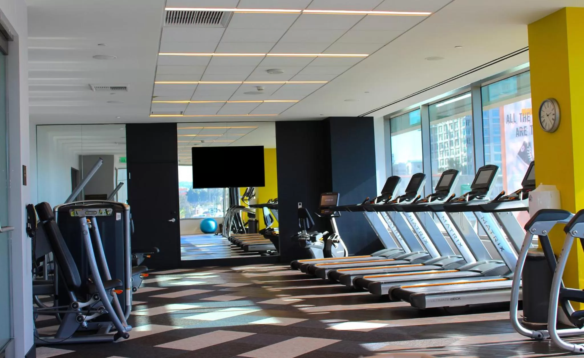 Fitness centre/facilities in Hotel Indigo Los Angeles Downtown by IHG