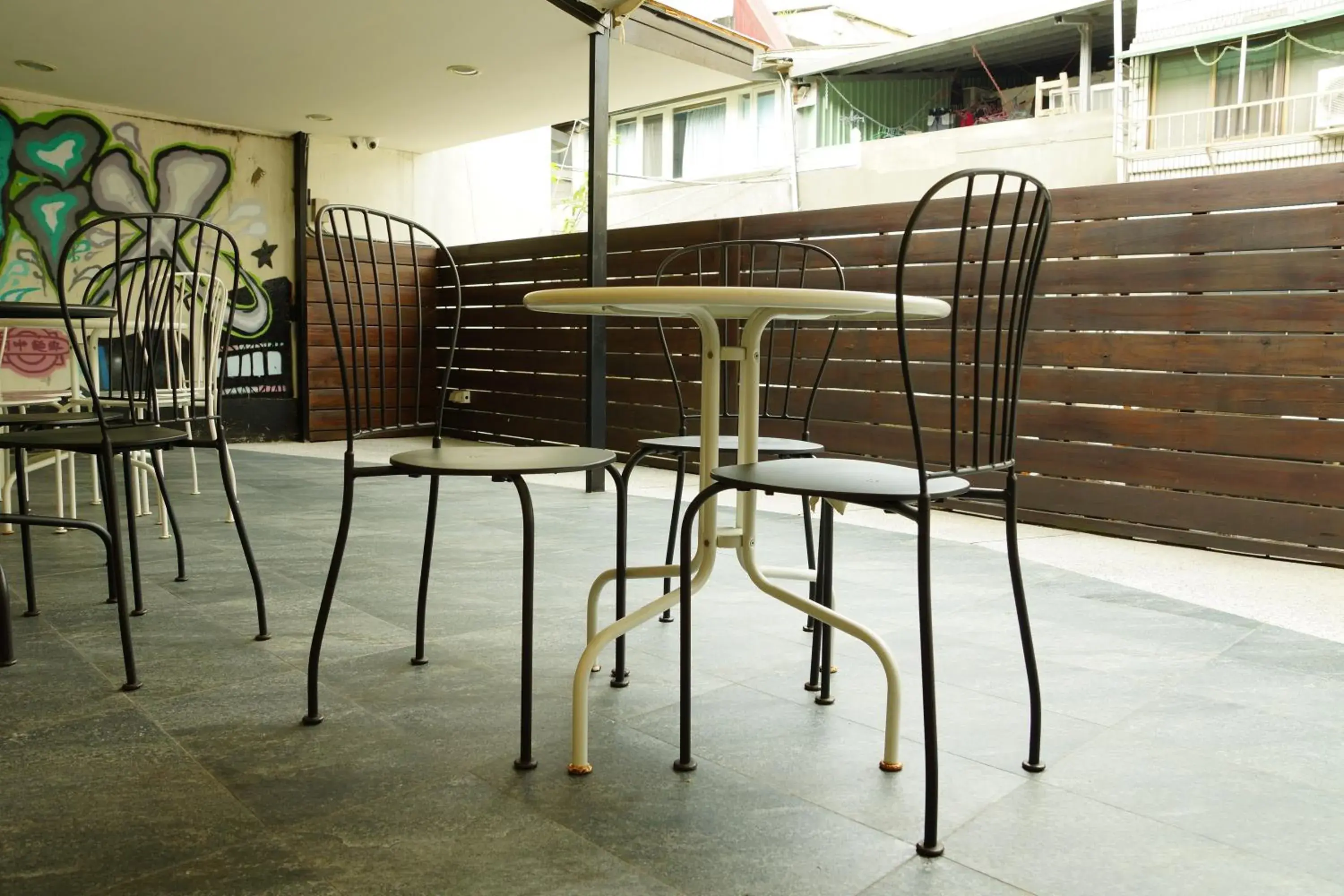 Balcony/Terrace in Colormix Hotel and Hostel