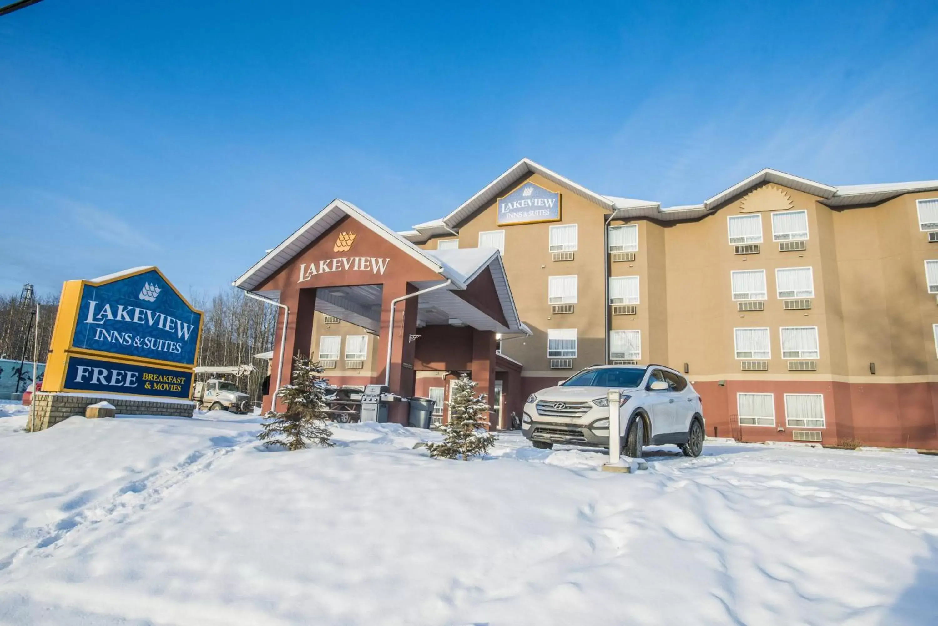 Winter in Lakeview Inns & Suites - Chetwynd