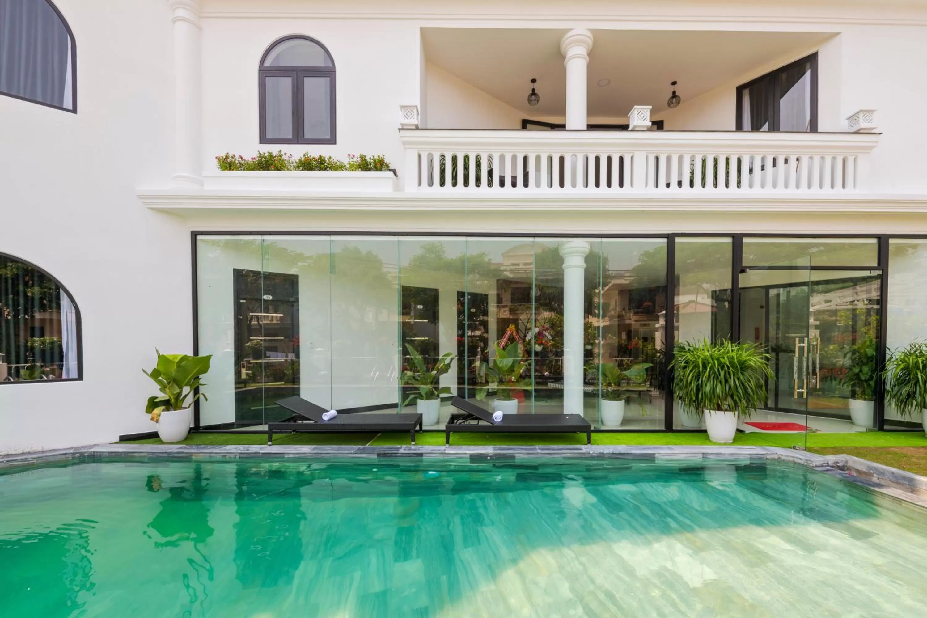 Property building in Hoianation Villas Hotel