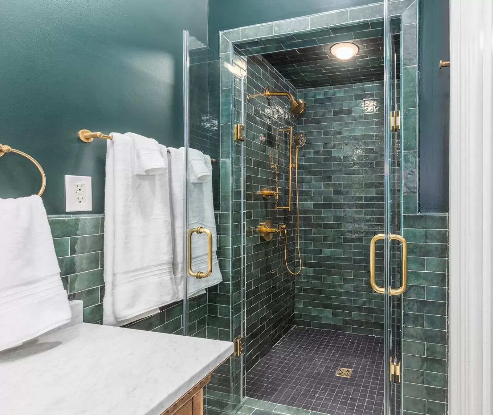 Shower, Bathroom in Bellwether House