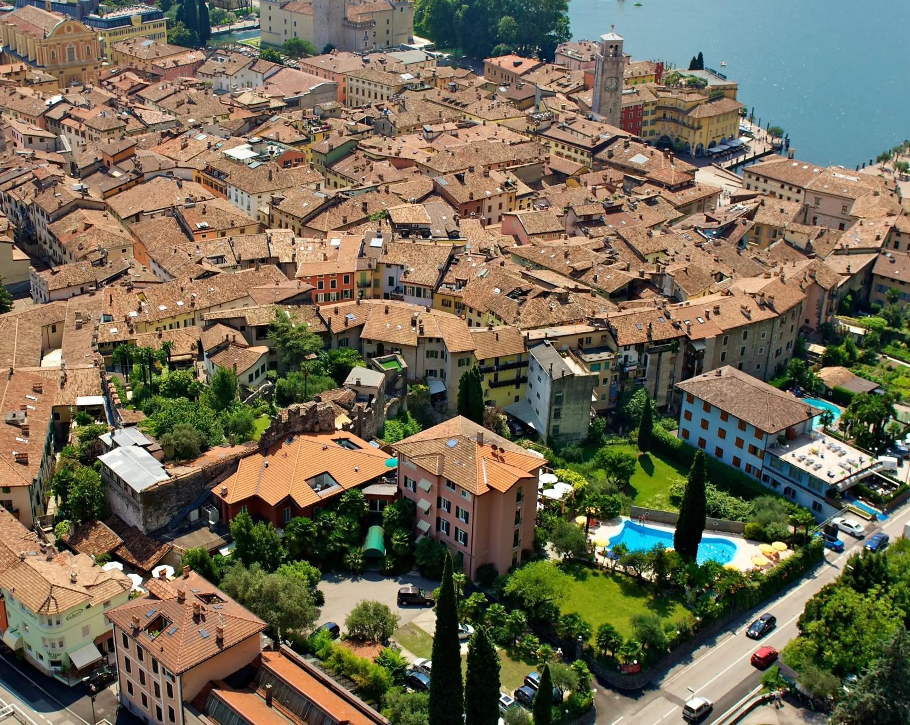 Day, Bird's-eye View in Hotel Villa Miravalle