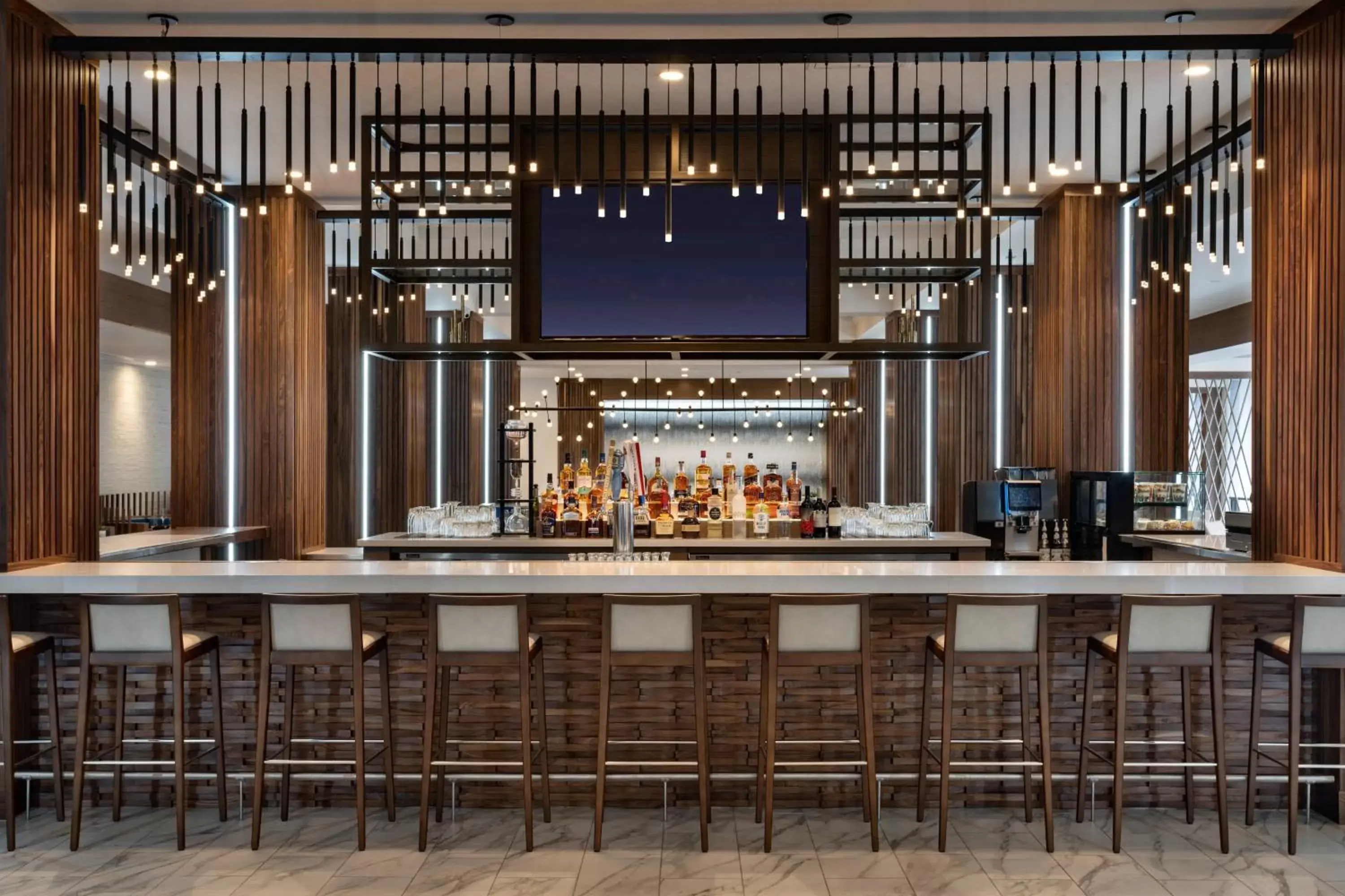 Lobby or reception, Lounge/Bar in Marriott Jacksonville