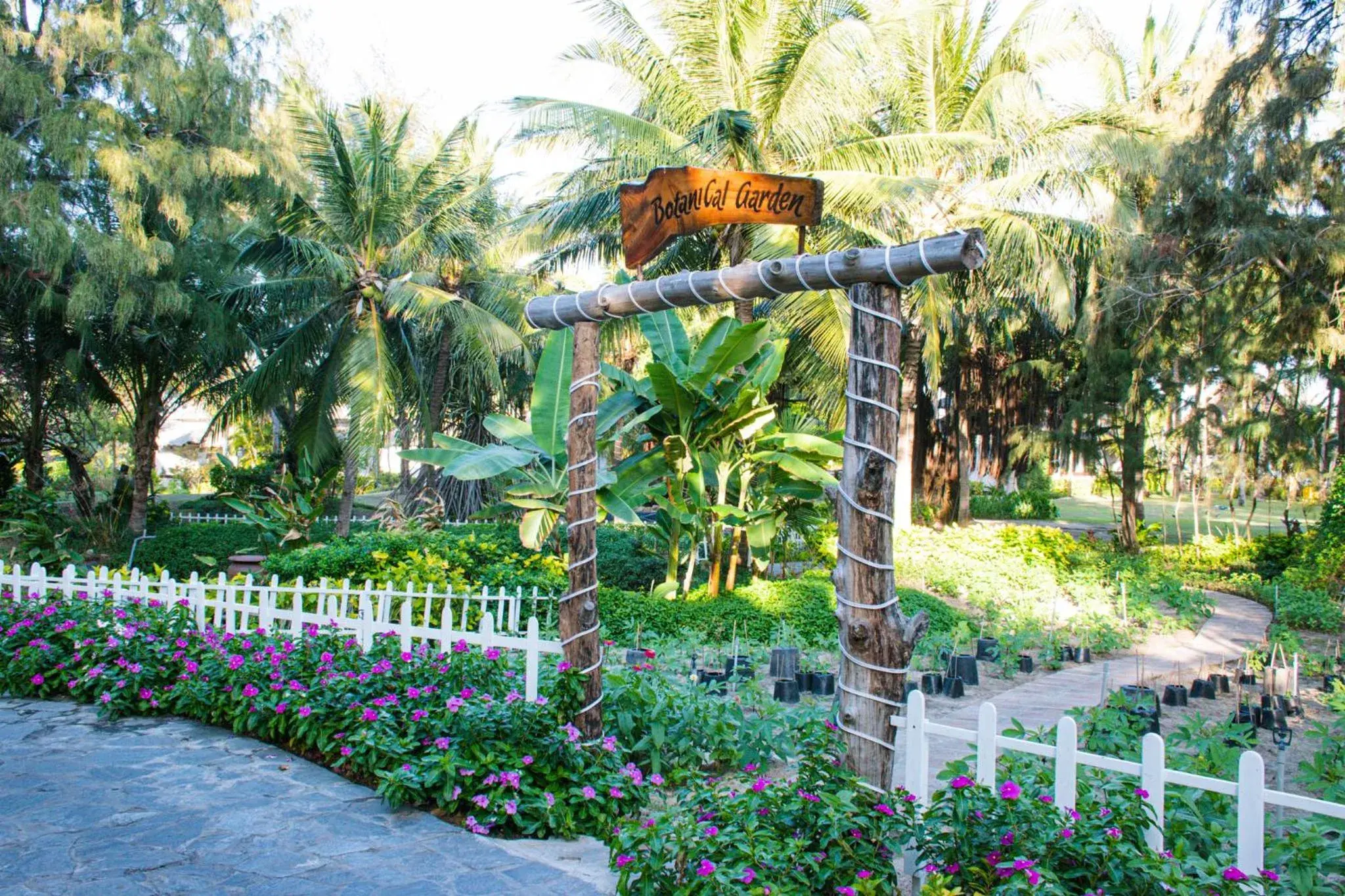 Garden in Muine Bay Resort