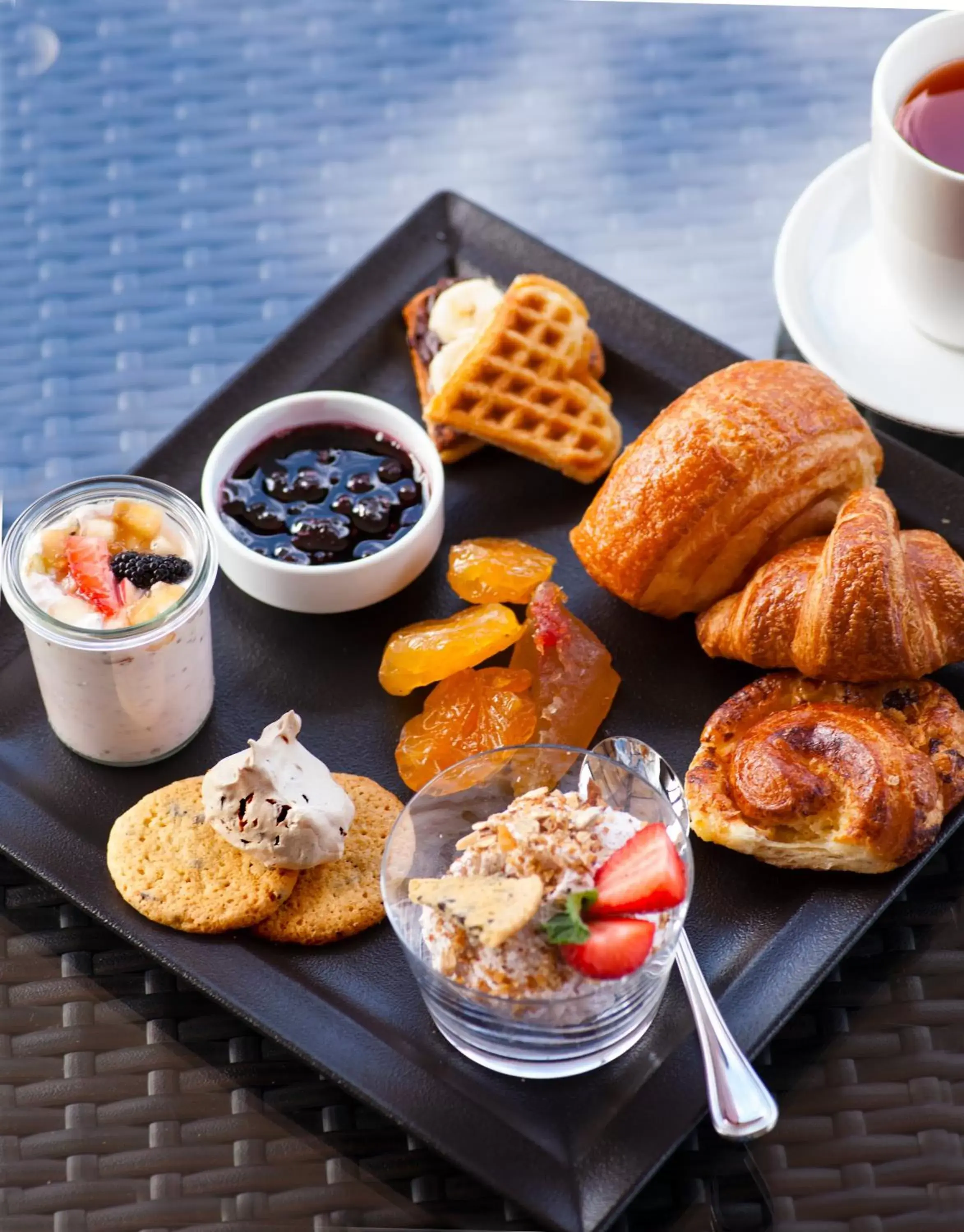 American breakfast in Paris Hotel Yerevan