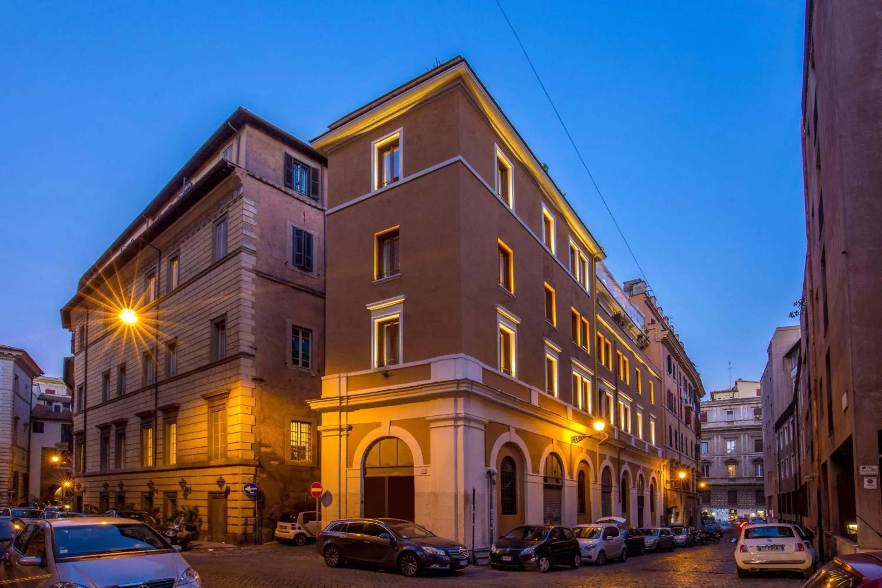 Property Building in Monte Cenci Hotel