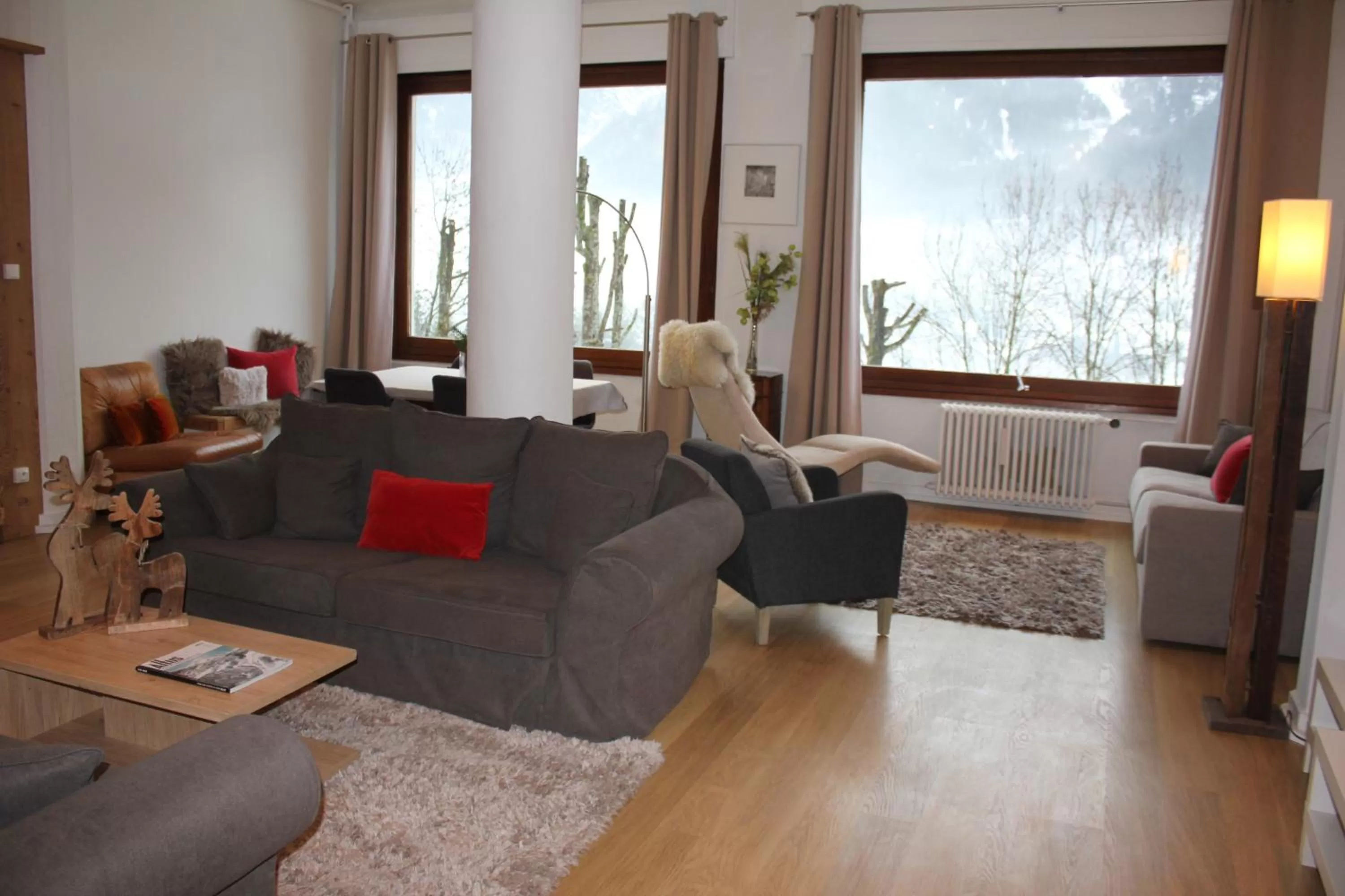 Seating area in Les Campanules