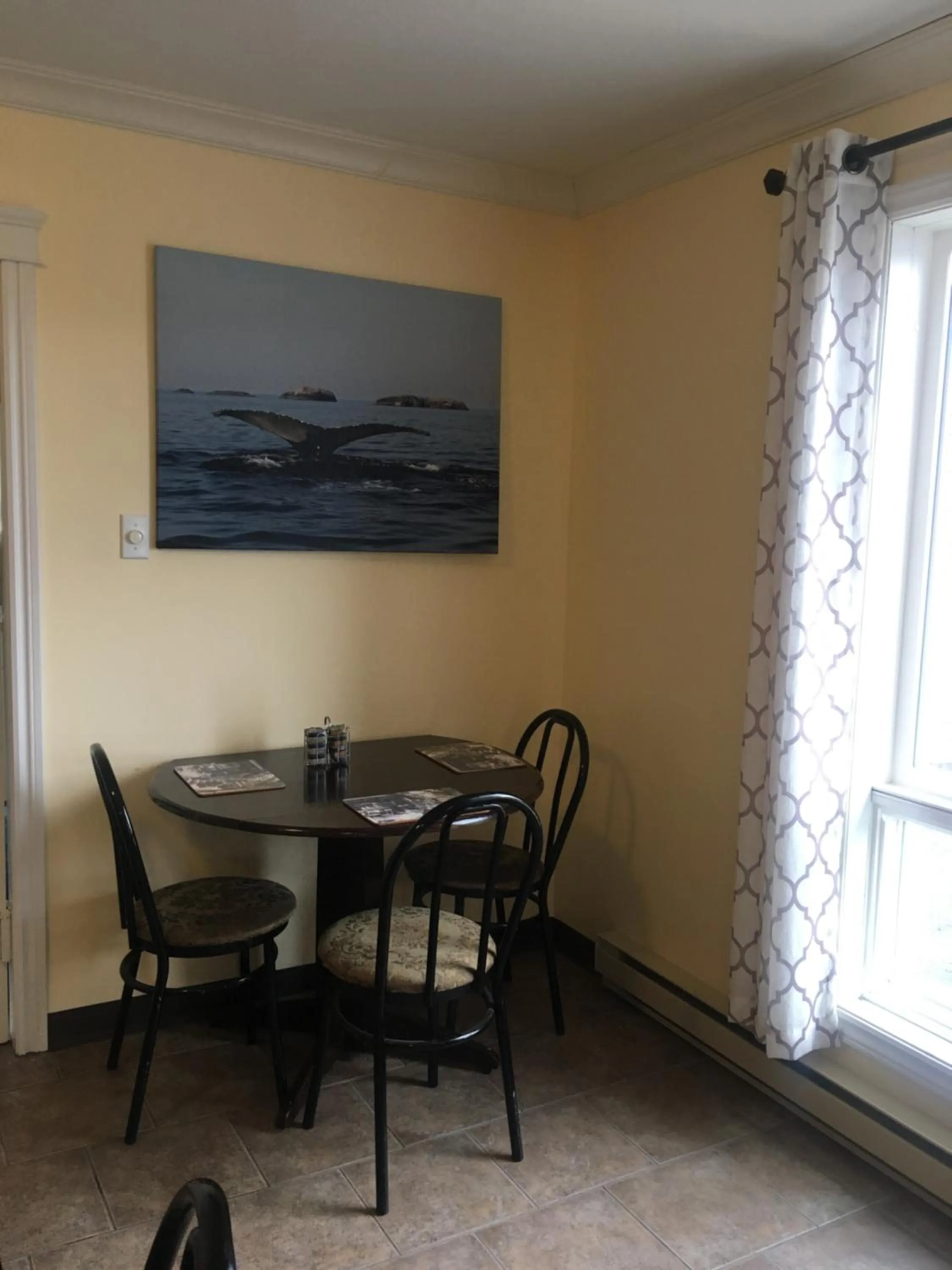 Communal kitchen in The Country Inn Motel