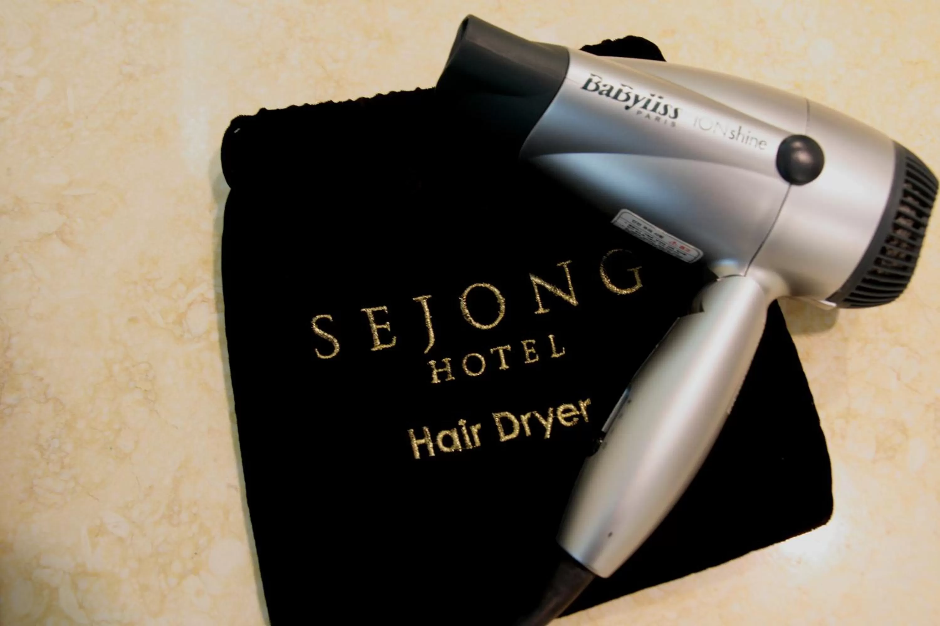 Decorative detail in Sejong Hotel Seoul Myeongdong