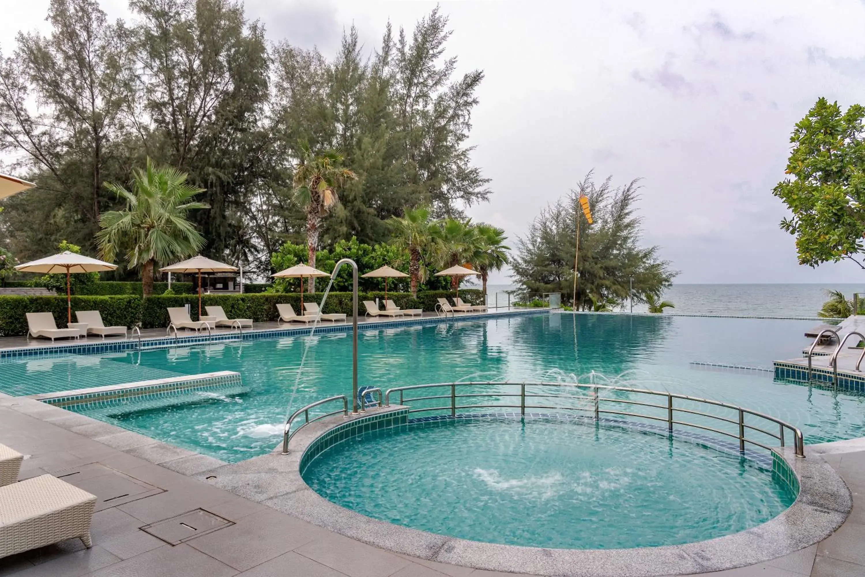 Natural landscape, Swimming Pool in Sand Dunes Chaolao Beach Resort