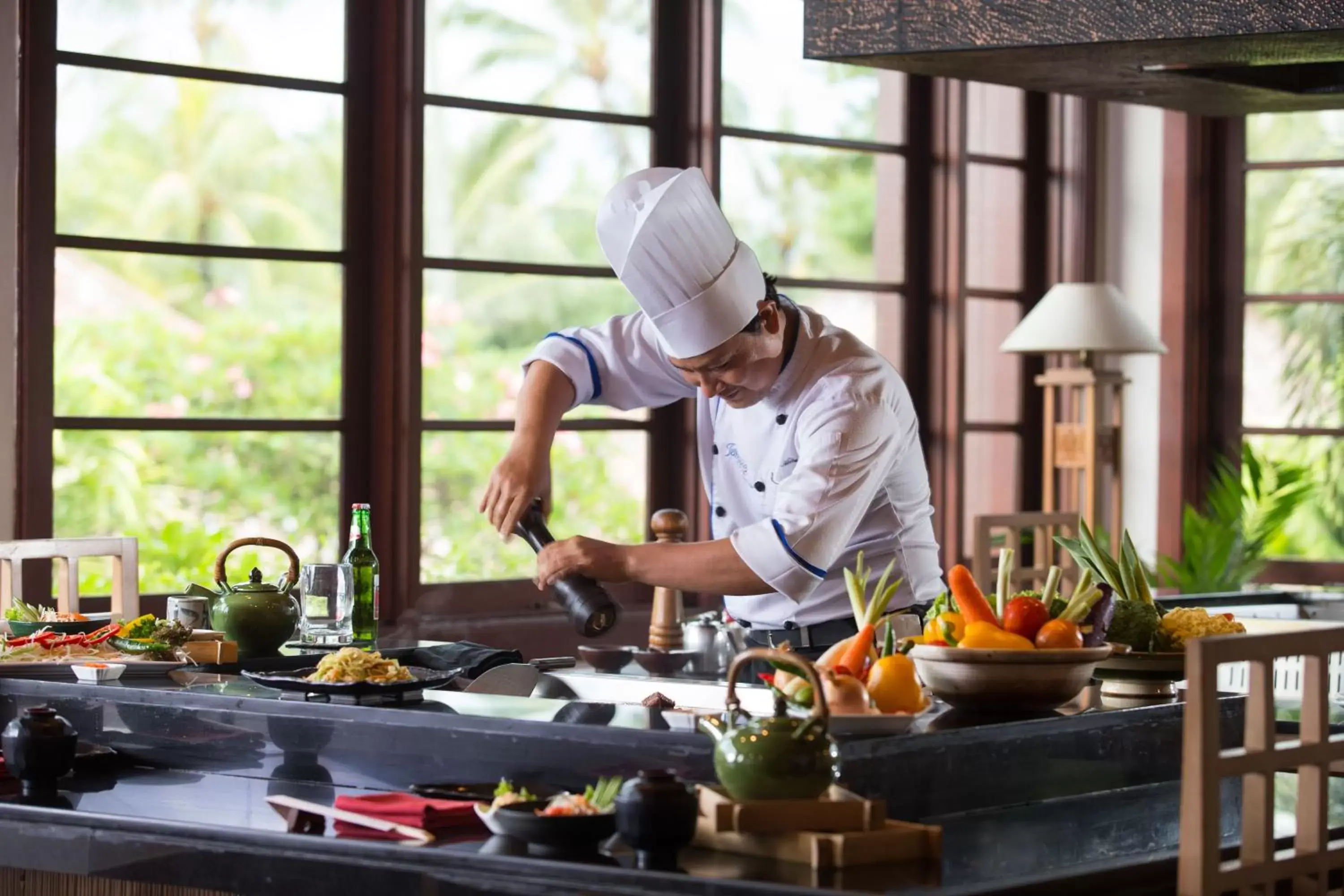 Restaurant/places to eat, Staff in The Patra Bali Resort & Villas - CHSE Certified