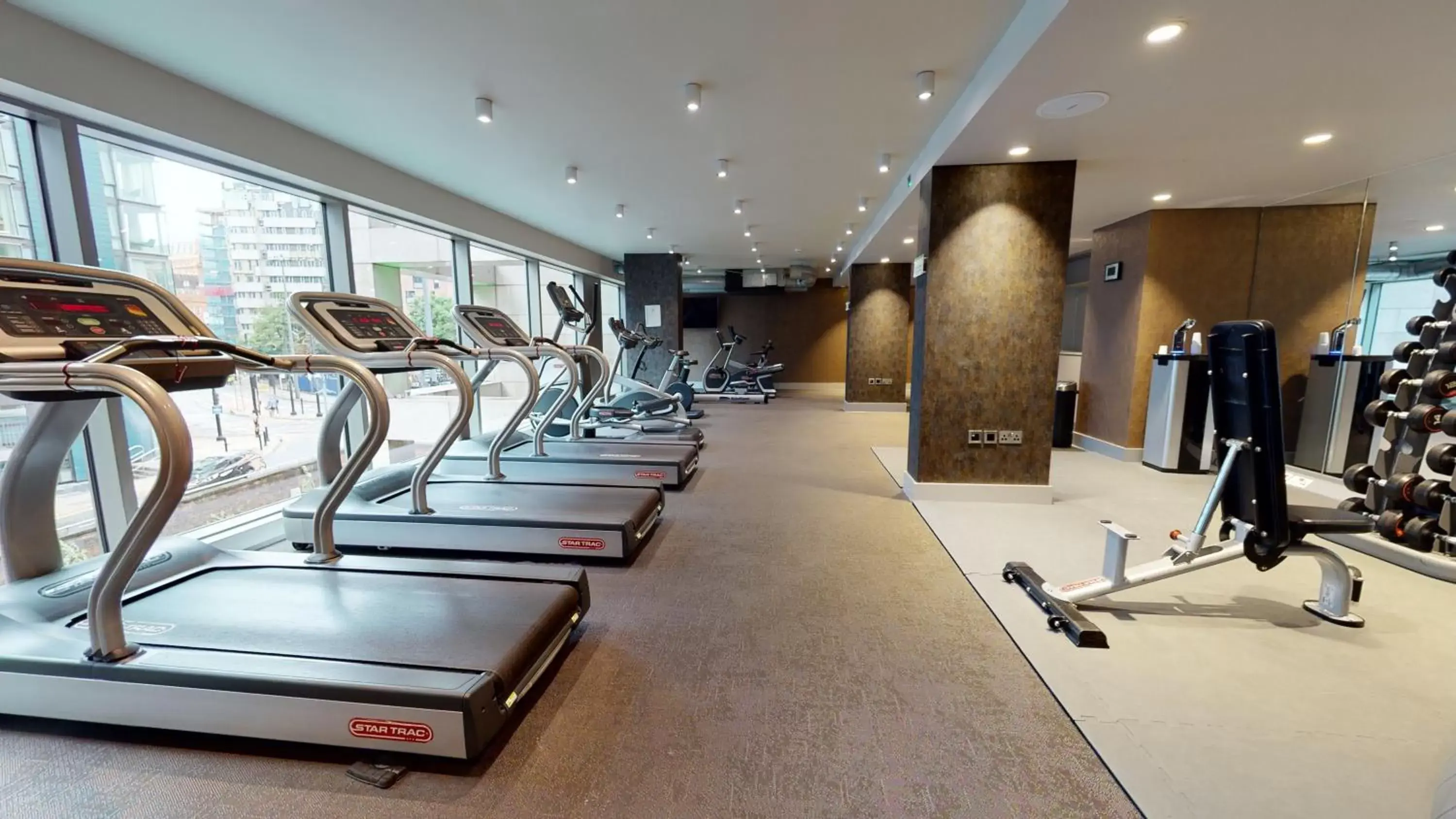 Fitness centre/facilities, Fitness Center/Facilities in Holiday Inn Manchester - City Centre, an IHG Hotel
