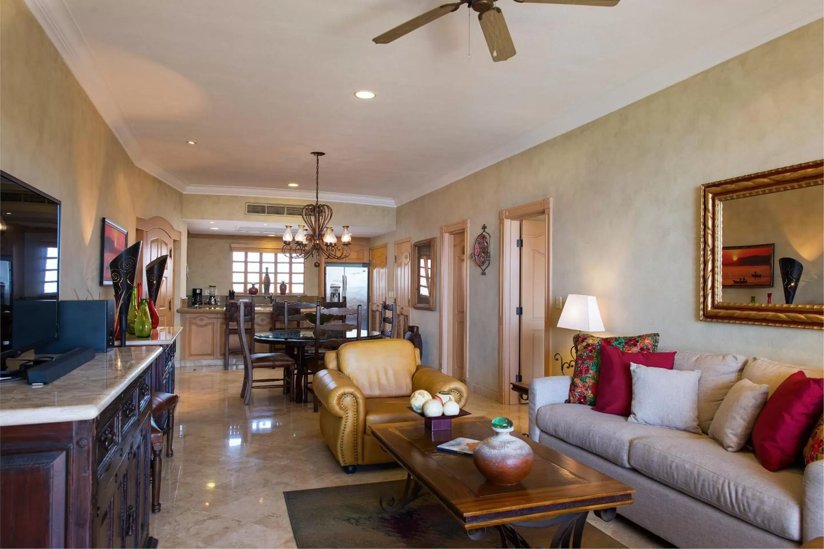 Living room, Seating Area in Villa la Estancia Beach Resort & Spa