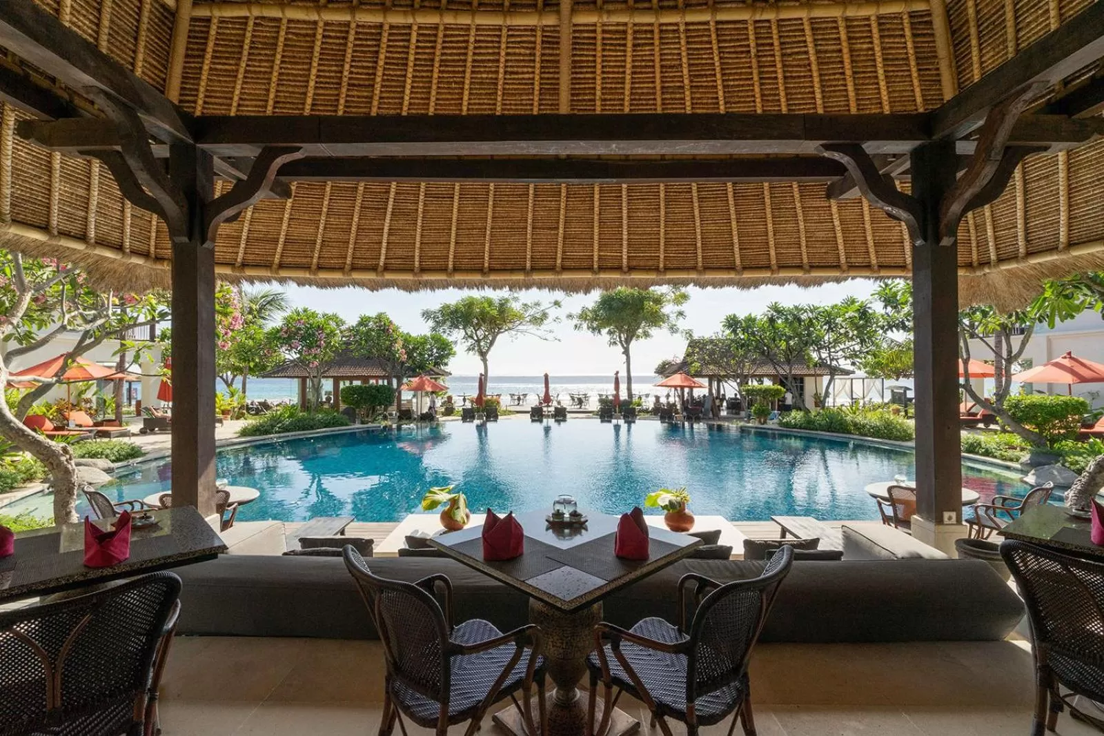 Restaurant/places to eat in Sudamala Resort, Senggigi, Lombok