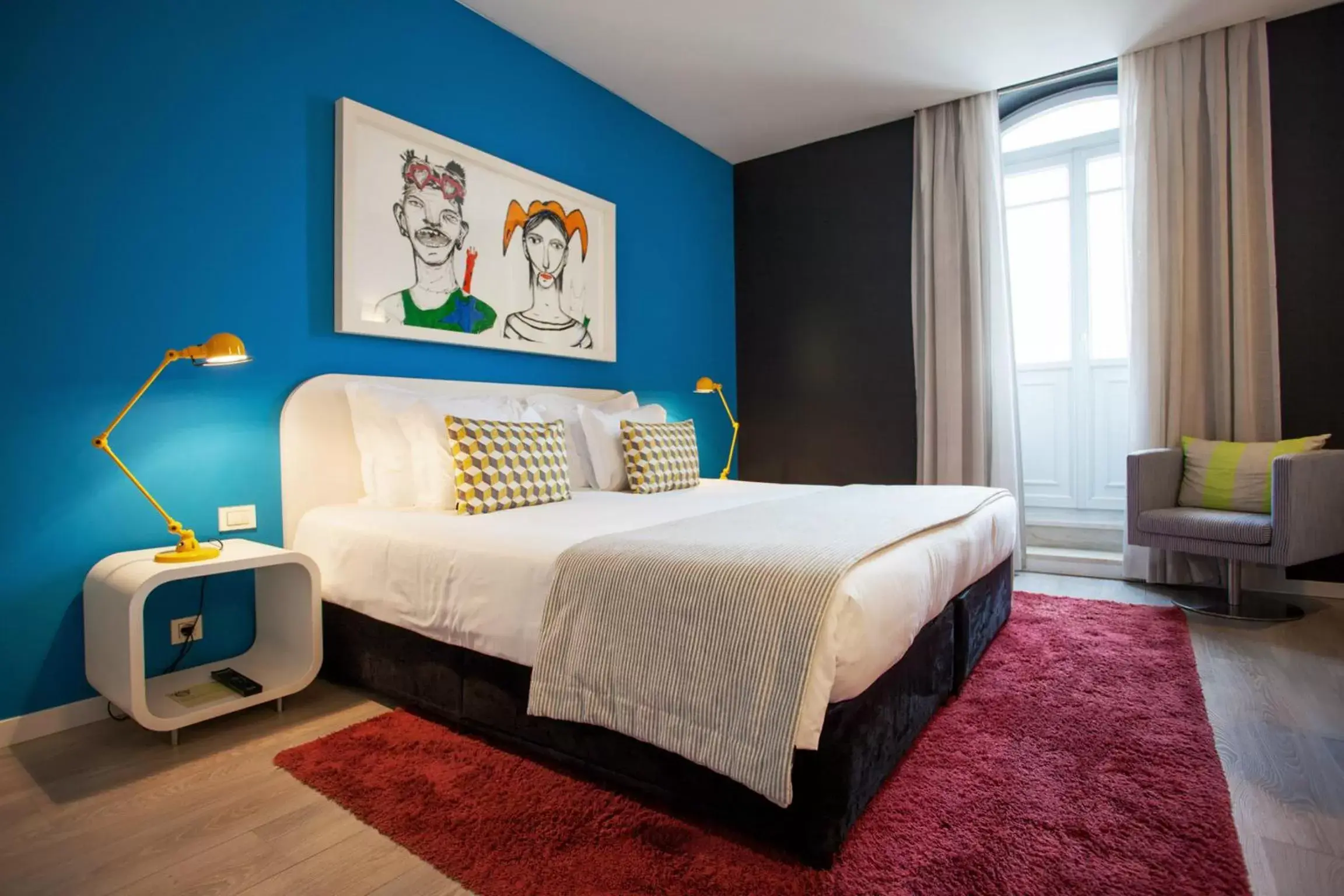Bedroom, Room Photo in Internacional Design Hotel