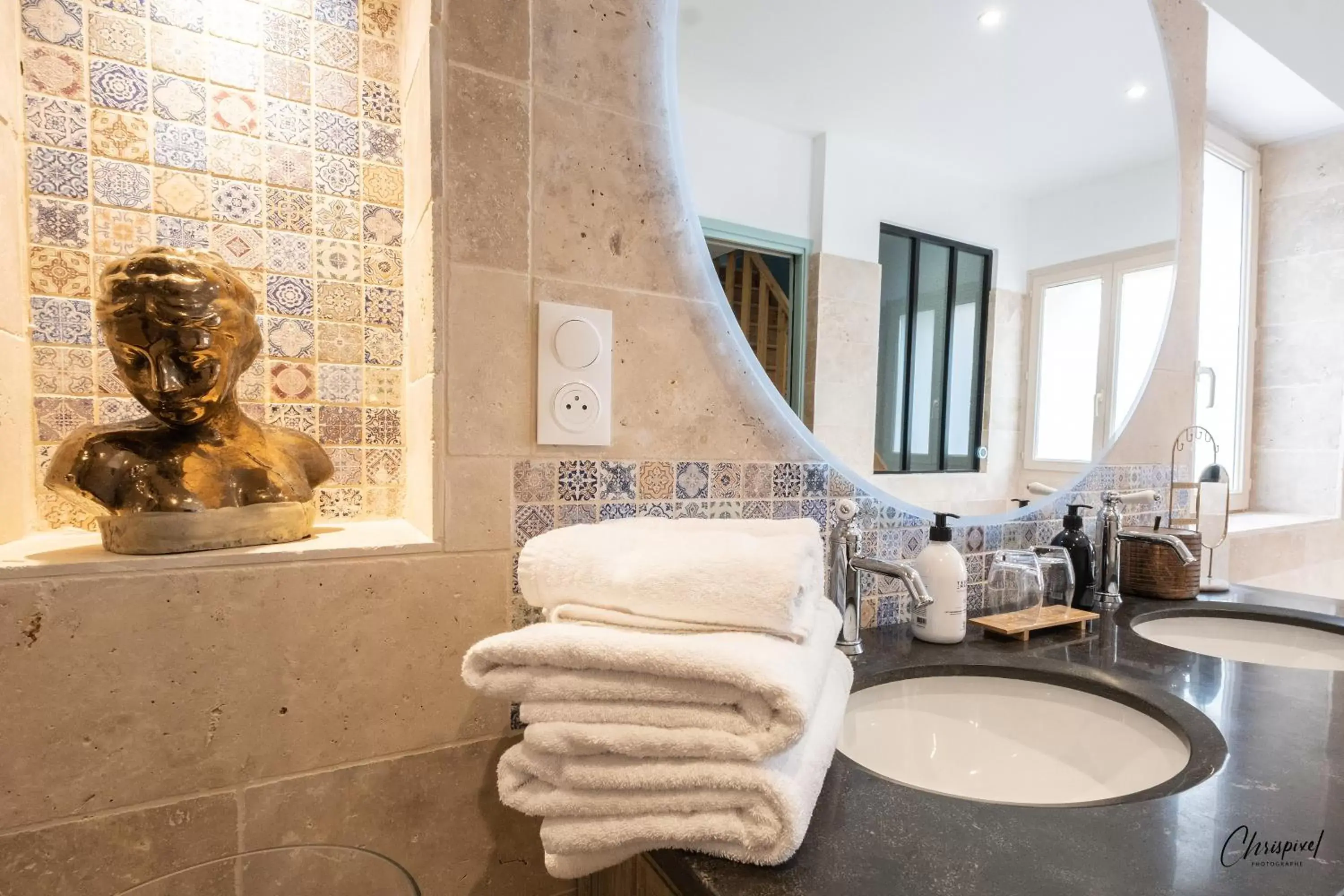 Bathroom in Le Belvédère Hotel et Bien être