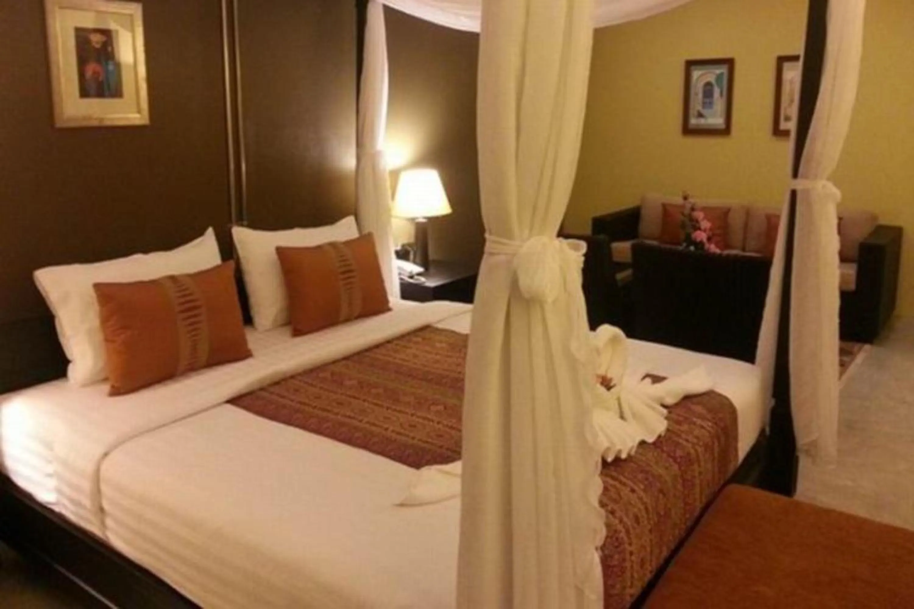 Bedroom, Bed in Baan PhuAnda Phuket