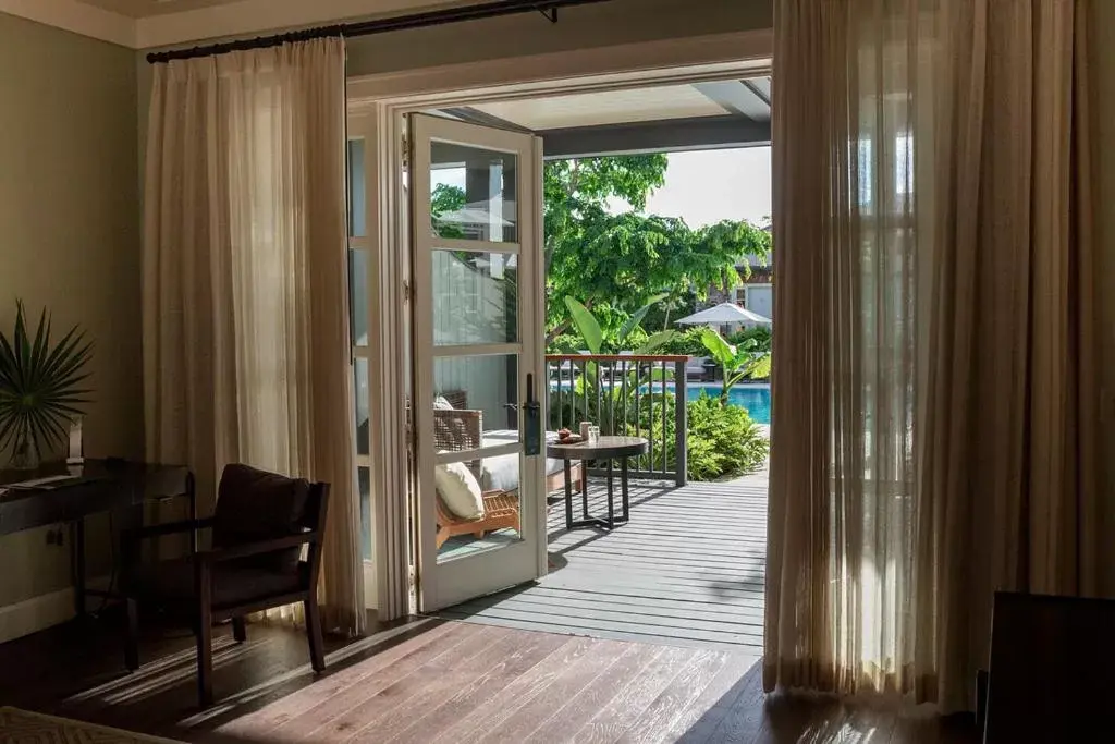 Living room in The Island House Living room in The Island House