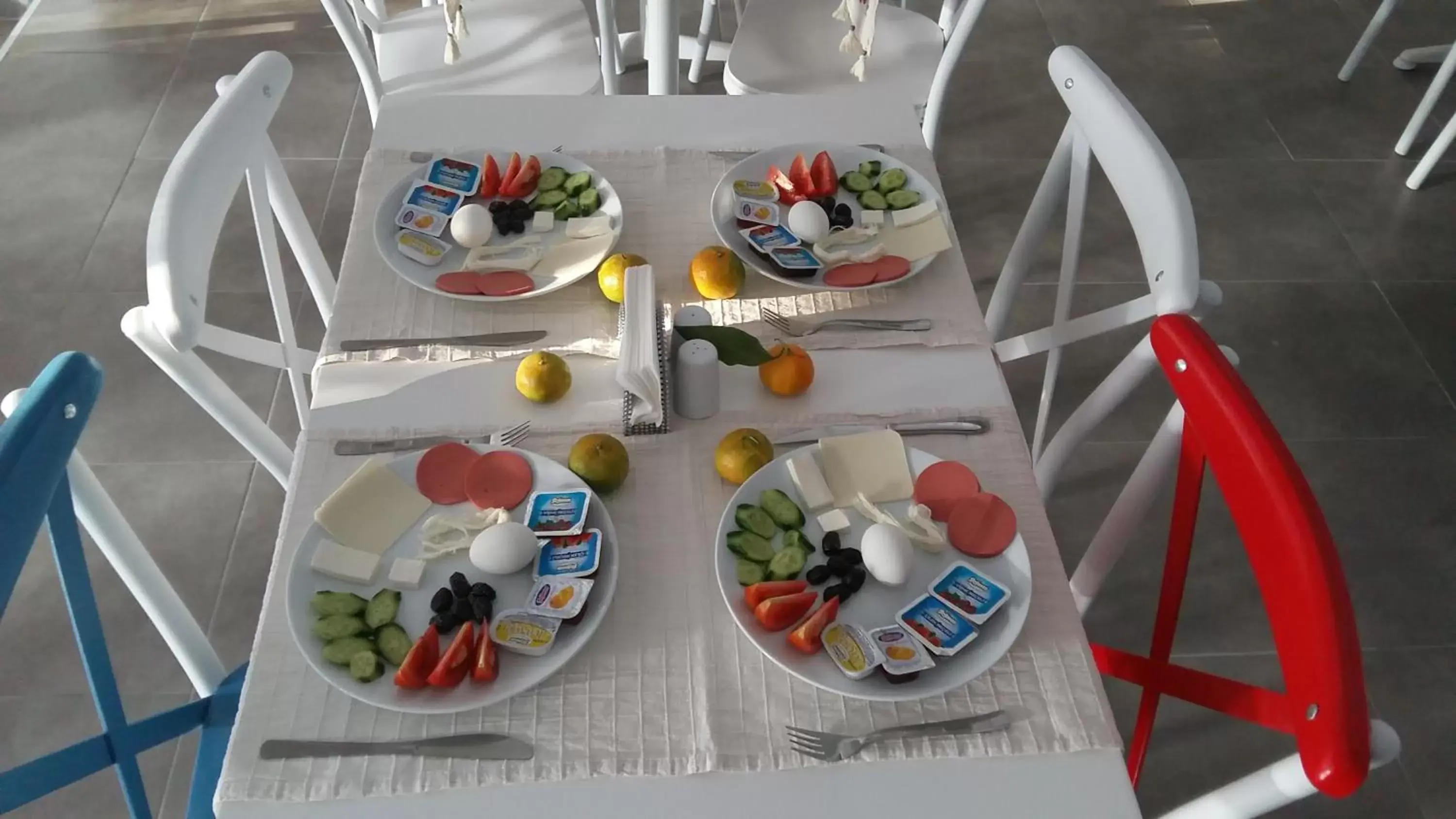 Continental breakfast in Nicea Hotel Continental breakfast in Nicea Hotel