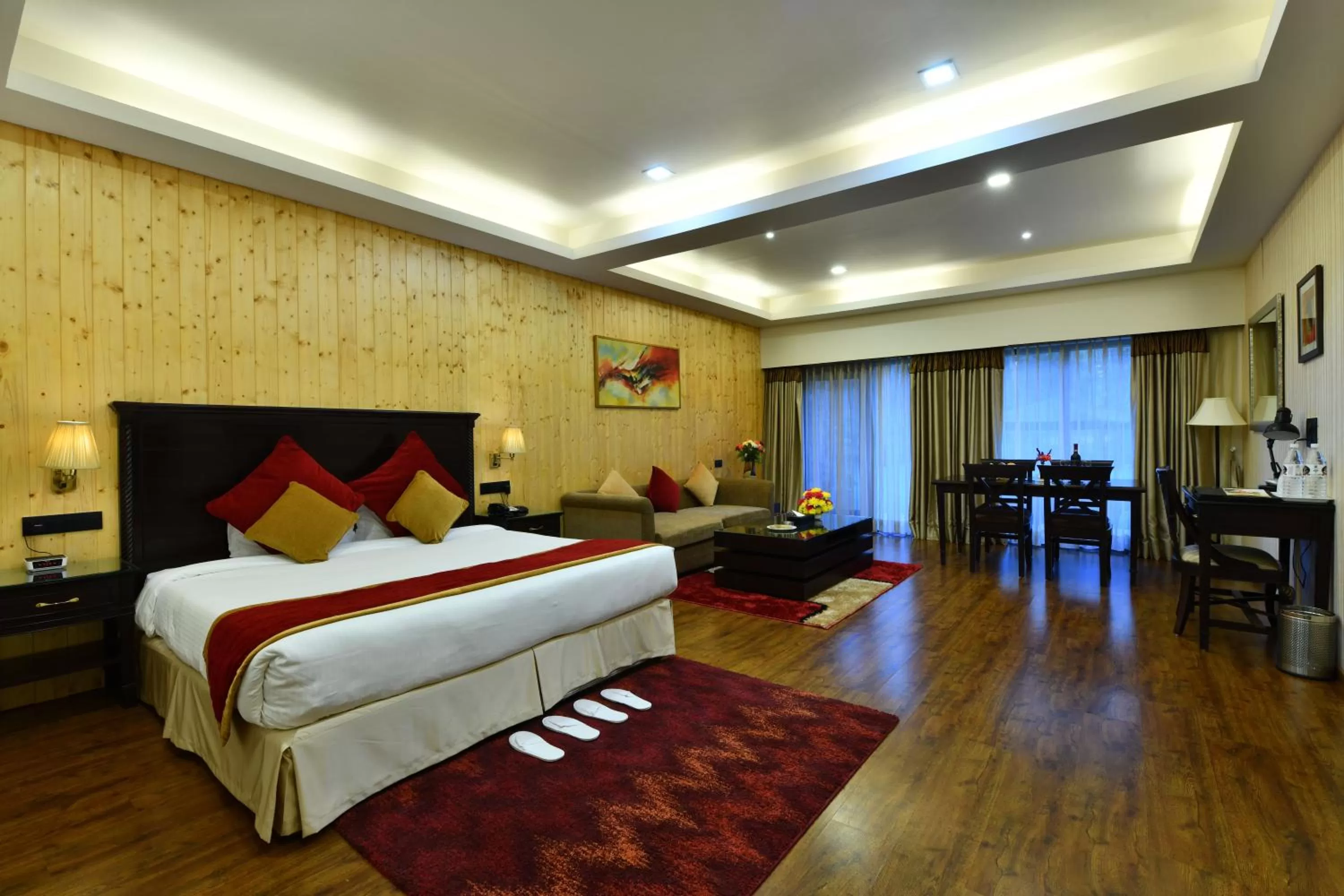 Bedroom, Bed in Span Resort and Spa, Manali