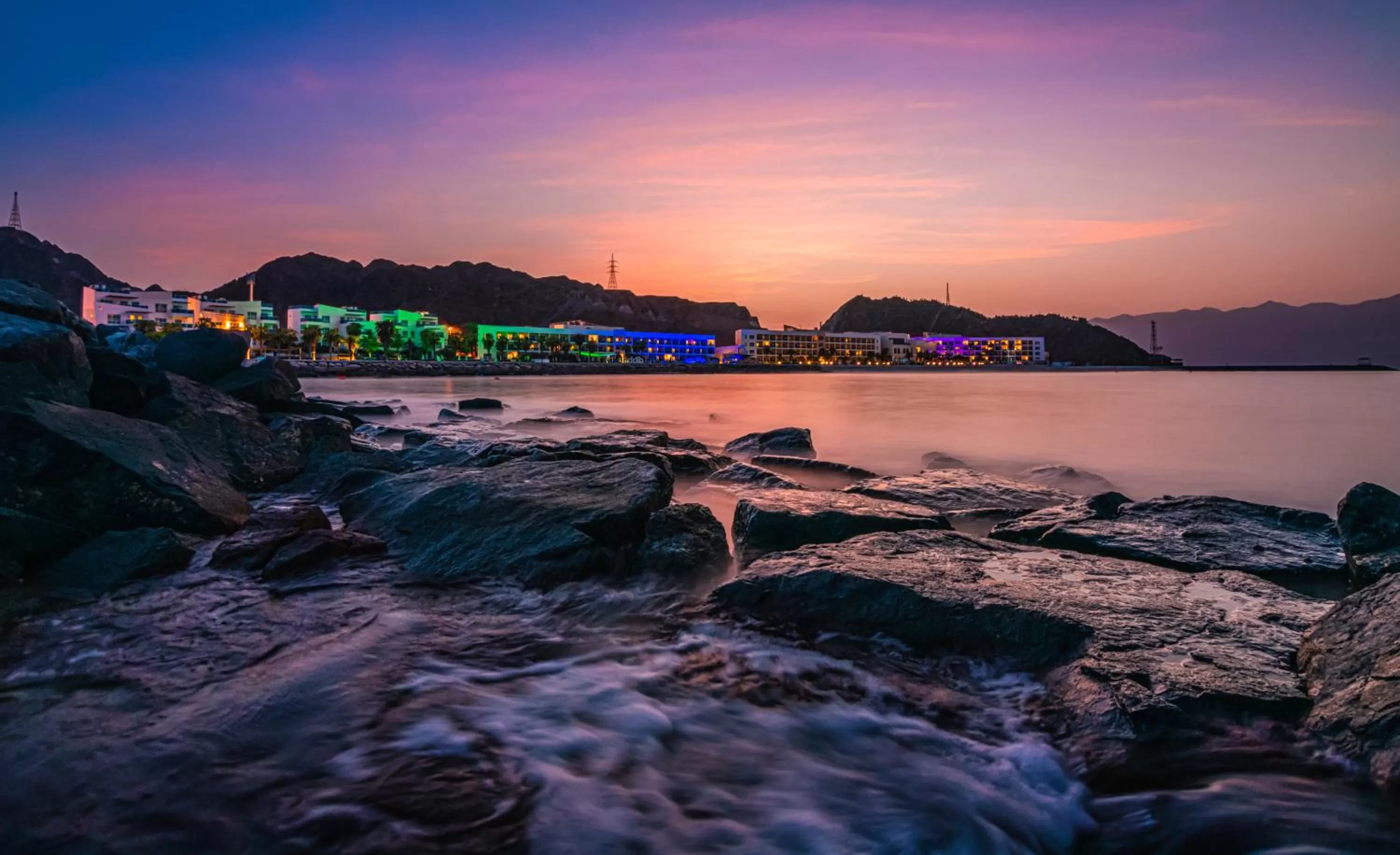 Natural landscape in Radisson Blu Resort, Fujairah