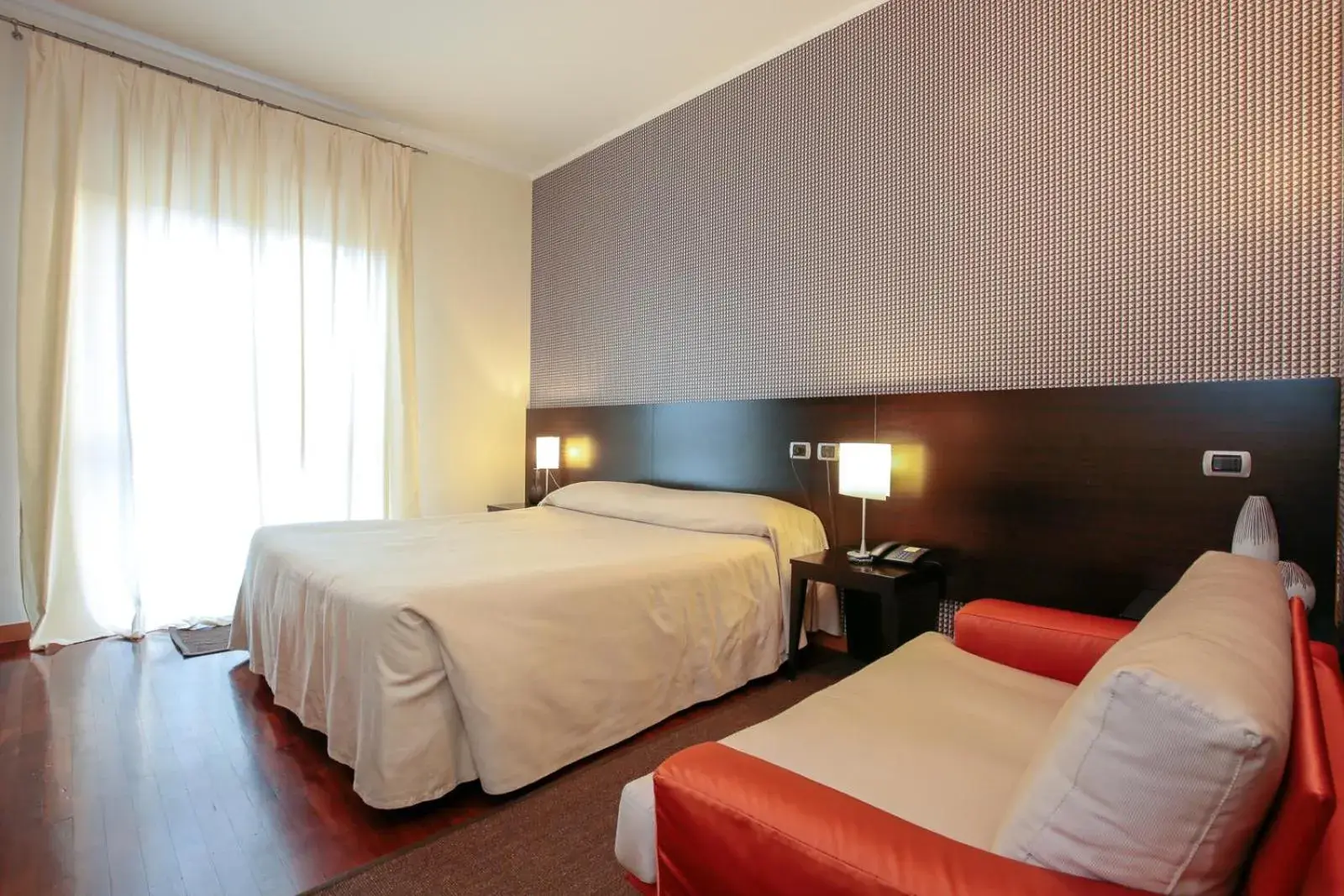Photo of the whole room, Bed in Hotel Aleramo