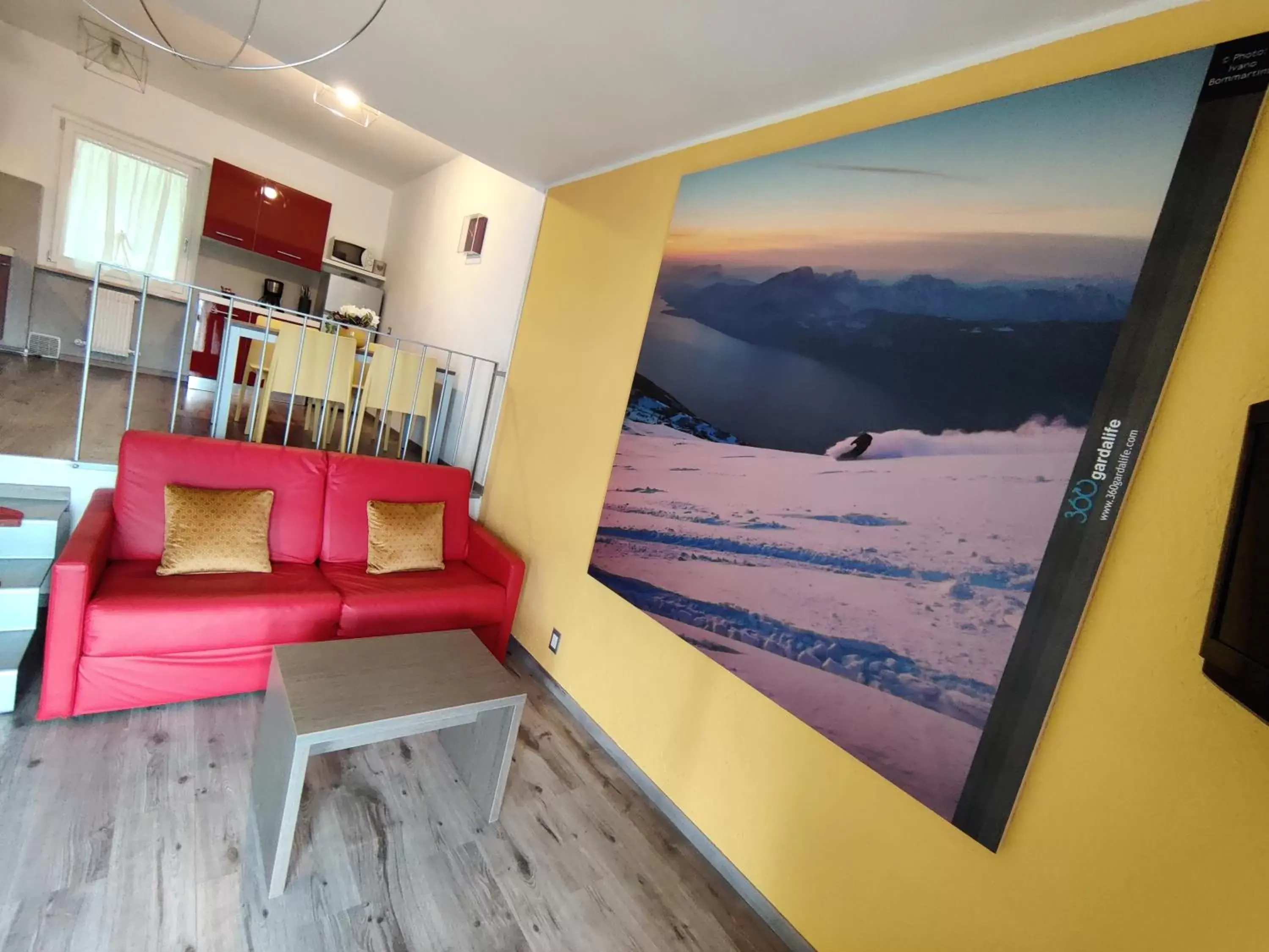 Living room, Seating Area in Gardesana Active Apartments