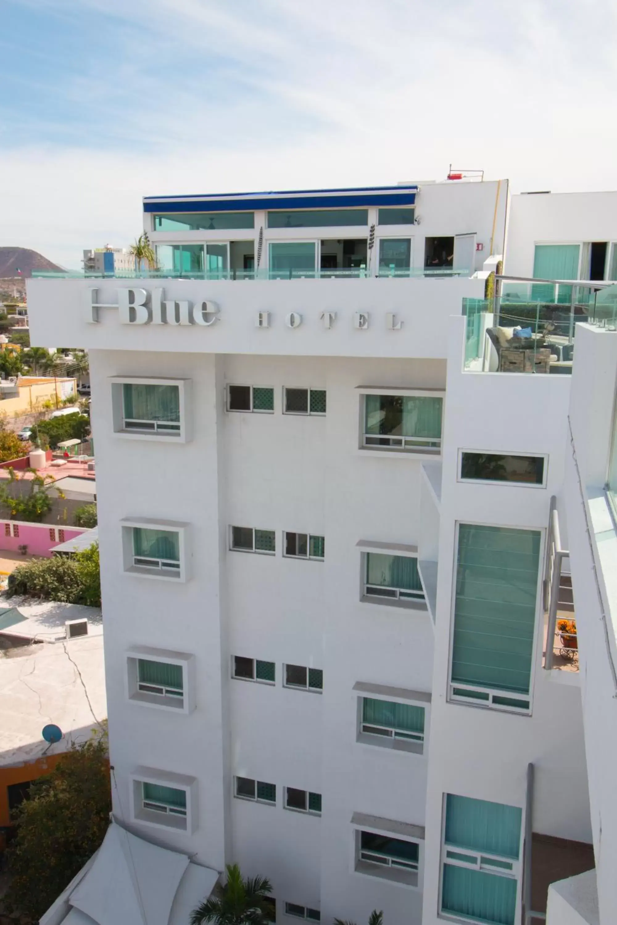 Facade/entrance, Property Building in Hotel HBlue