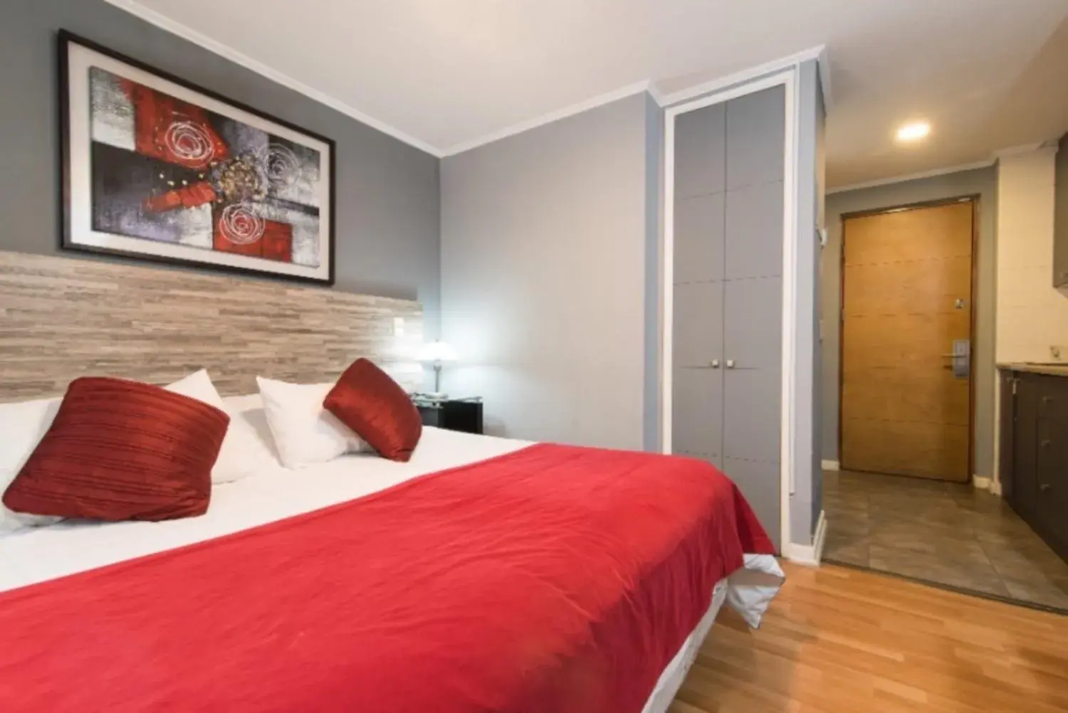 Bed in VR Suite Santiago Bed in VR Suite Santiago