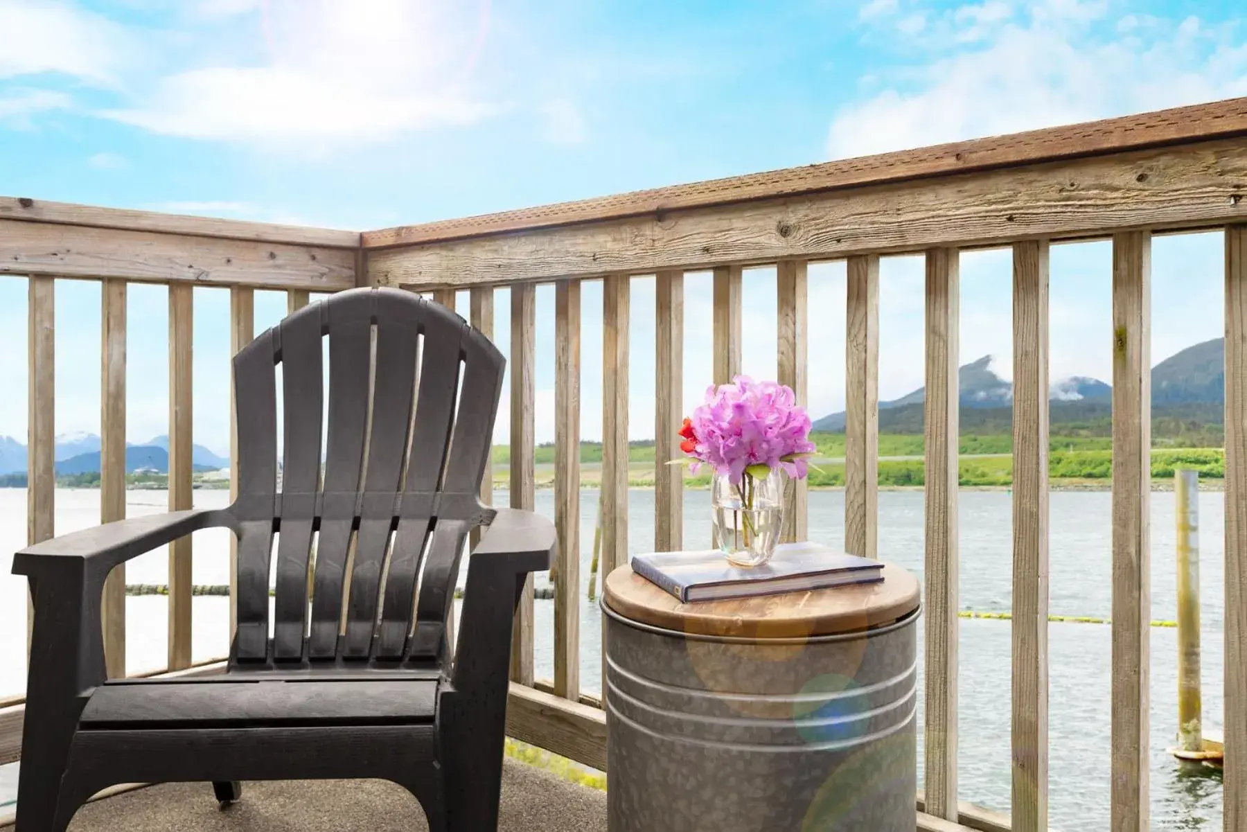 Balcony/Terrace in The Ketch Inn