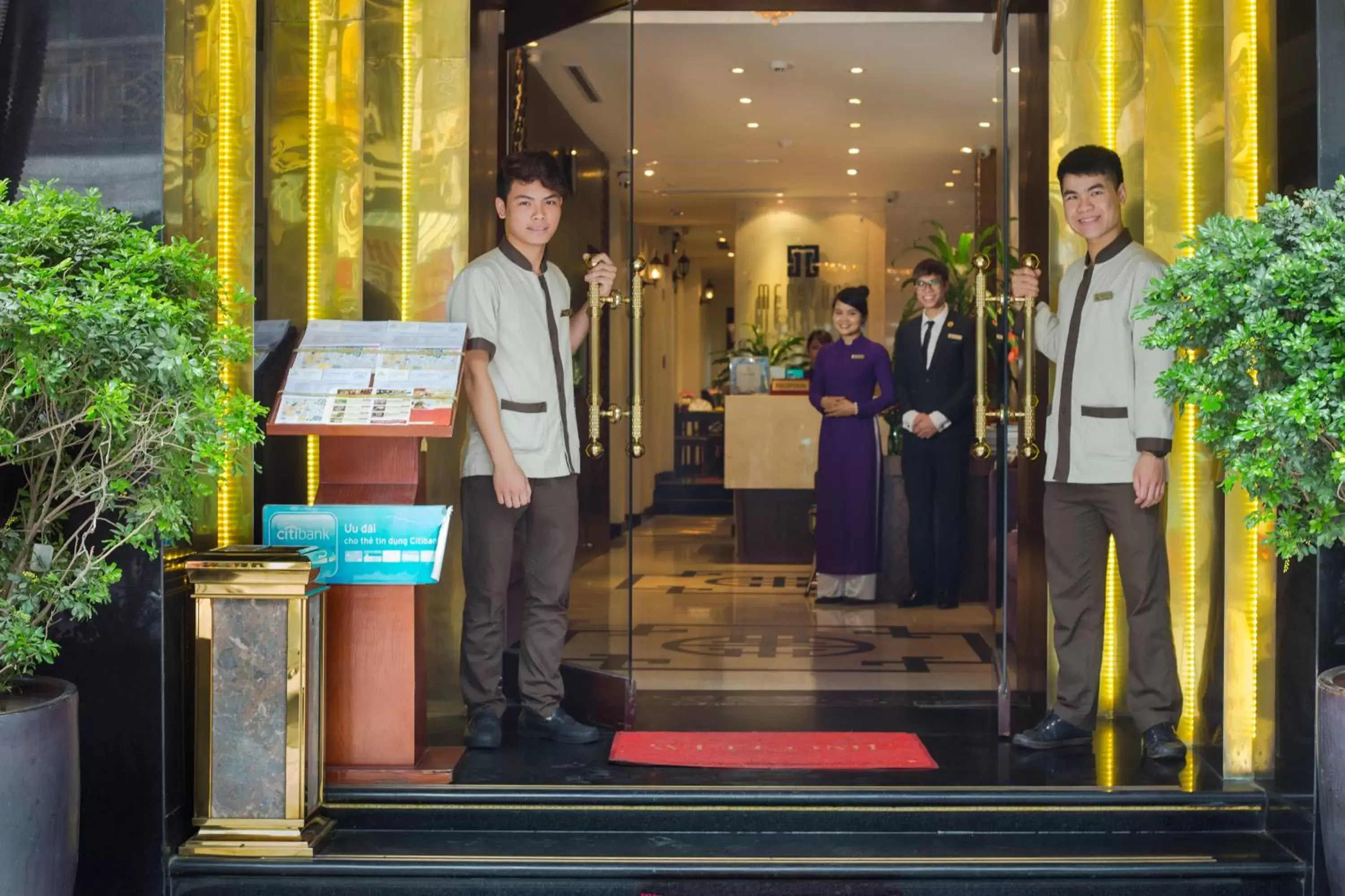 Staff in Mercury Central Hotel Hanoi