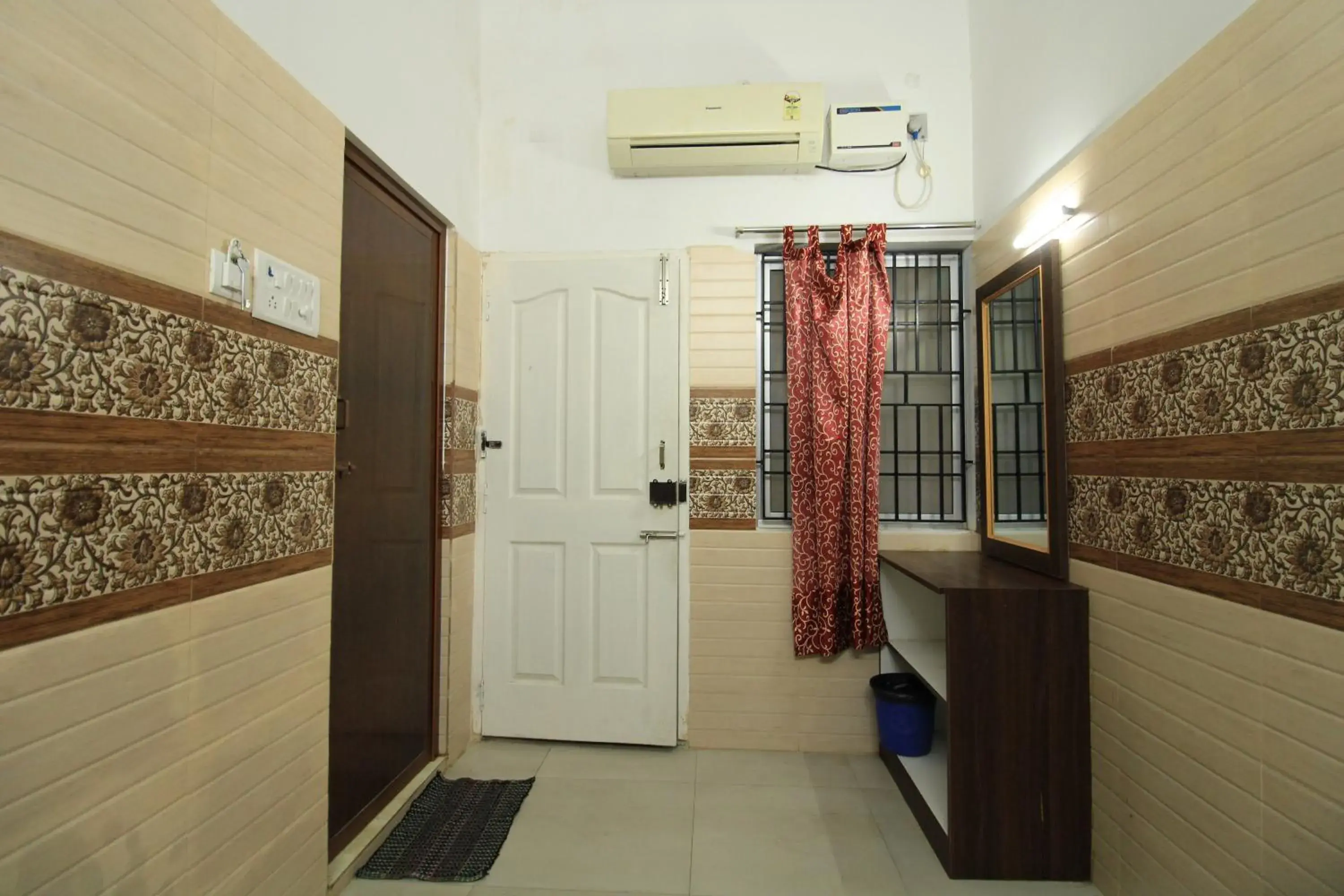 air conditioner, Bathroom in Just Guest House