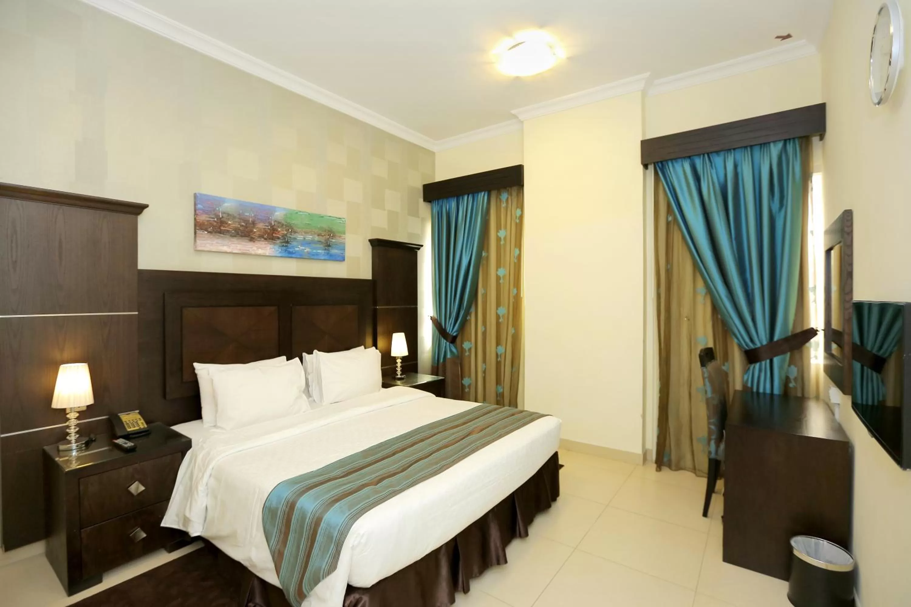 Bed in Ivory Grand Hotel Apartments