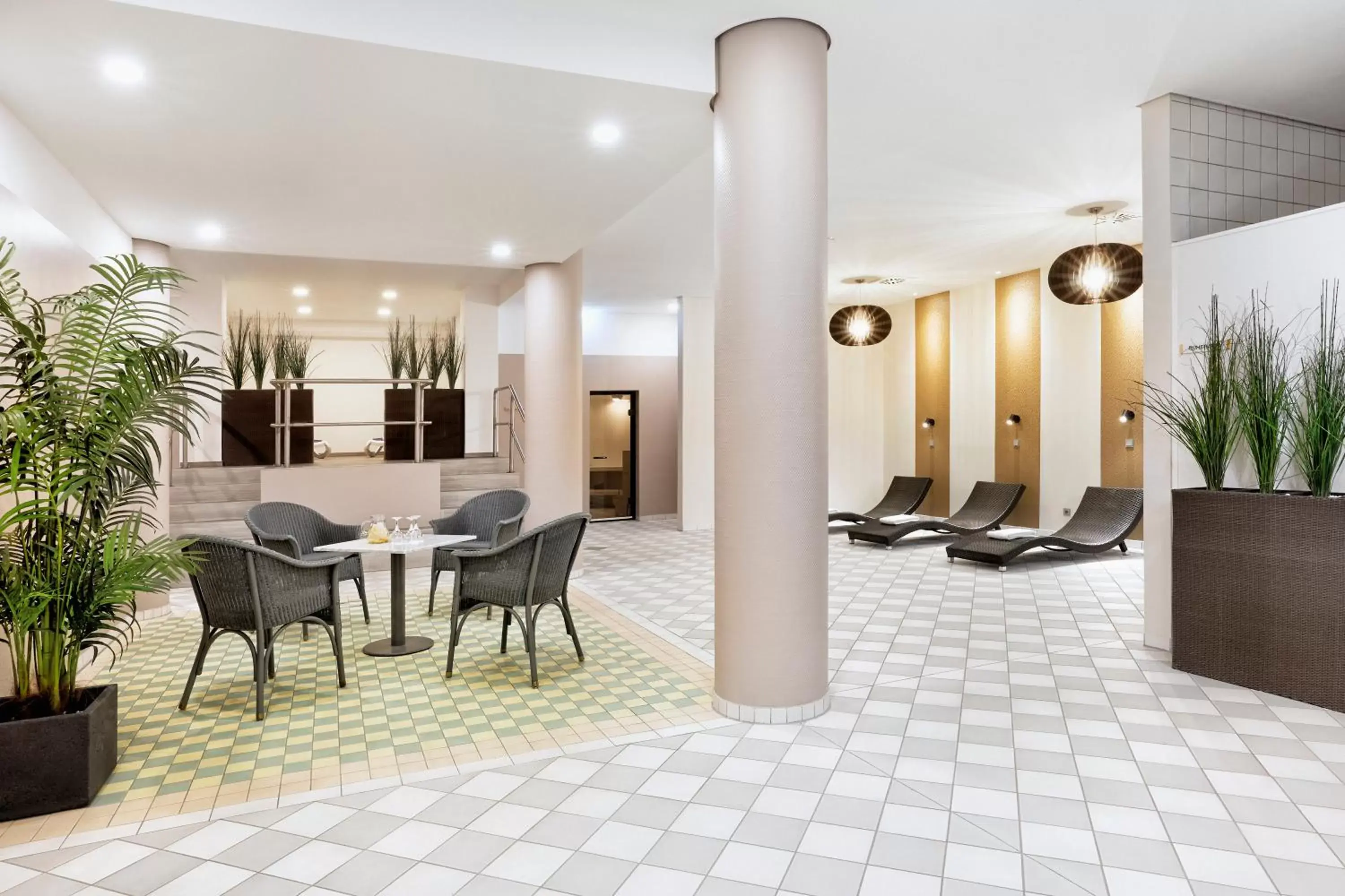 Spa and wellness centre/facilities in H4 Hotel Leipzig