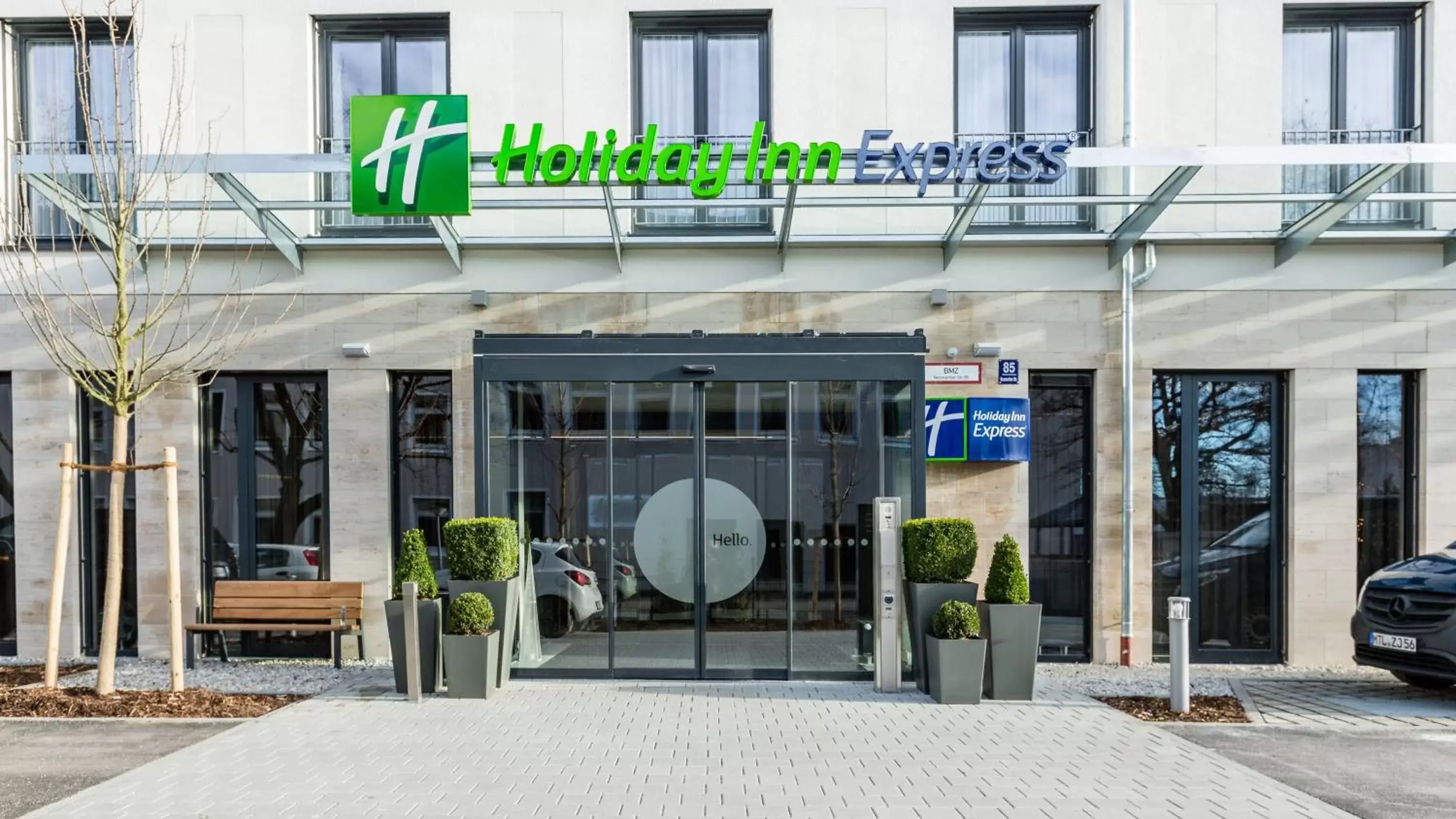 Property Building in Holiday Inn Express Munich - City East, an IHG Hotel