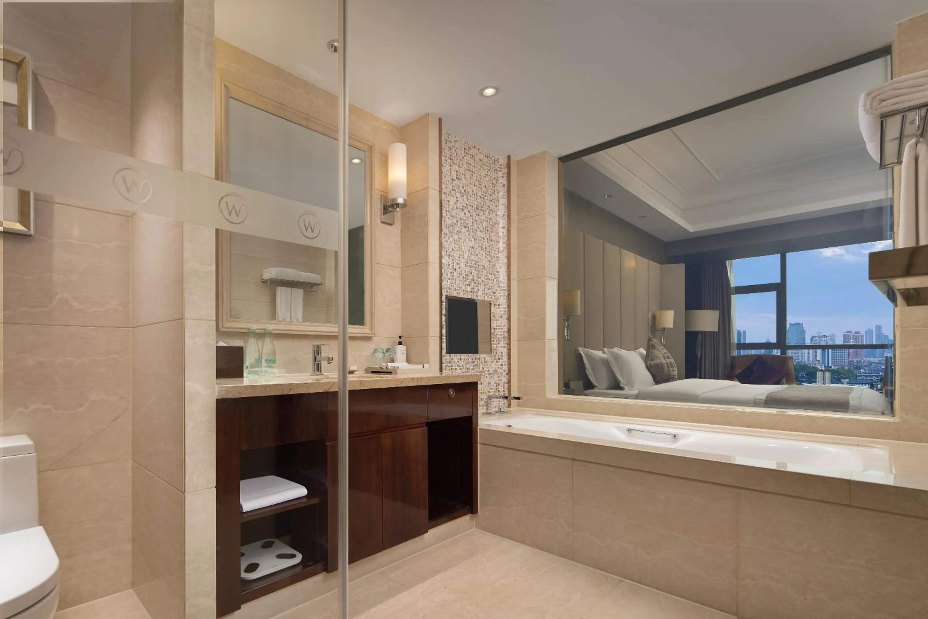 Bathroom in WorldHotel Grand Jiaxing Hunan
